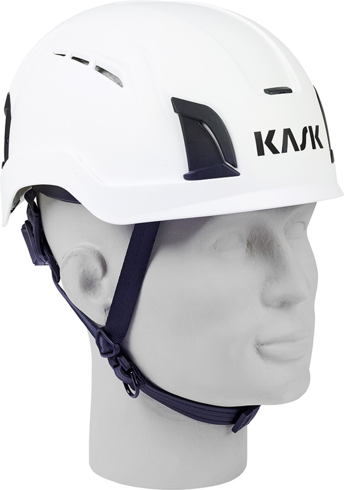 KASK Zenith X Air Schutzhelm Weiss mit Drehverschluss und Belüftung