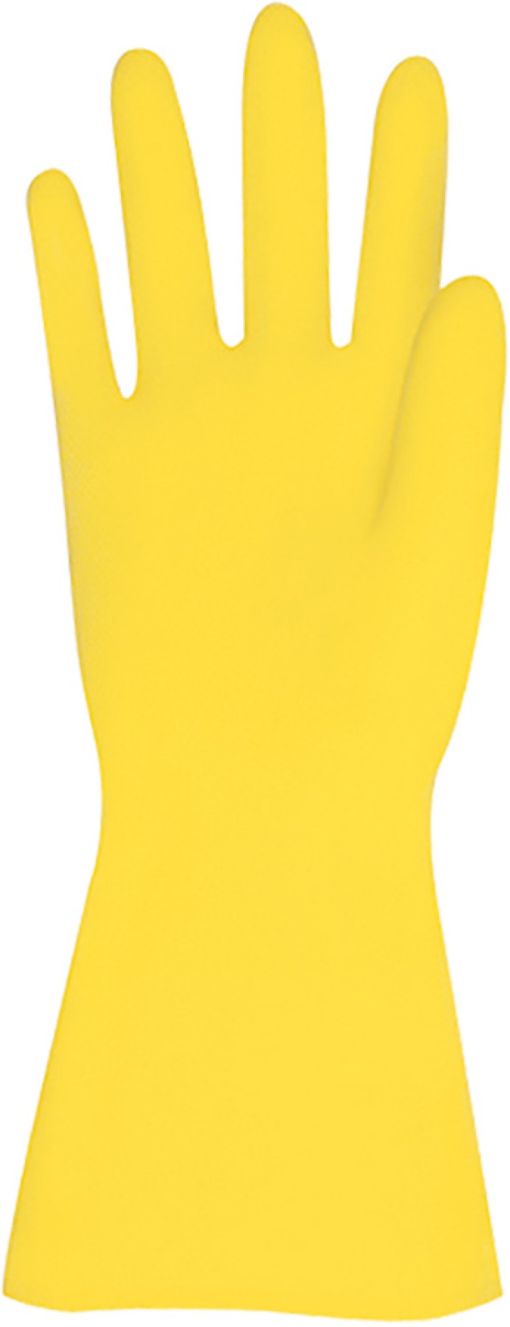 MAPA ALTO 258 Naturlatex Handschuhe, gelb, rutschsicher, velouriert, 32 cm