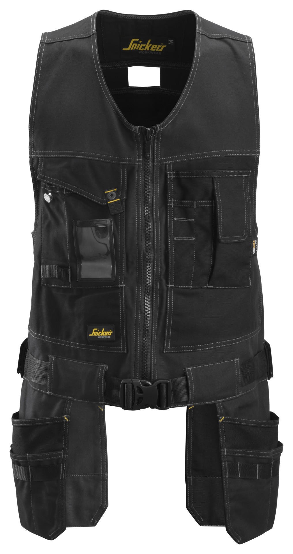 Canvas-Werkzeugweste mit Stretch und Holstertaschen