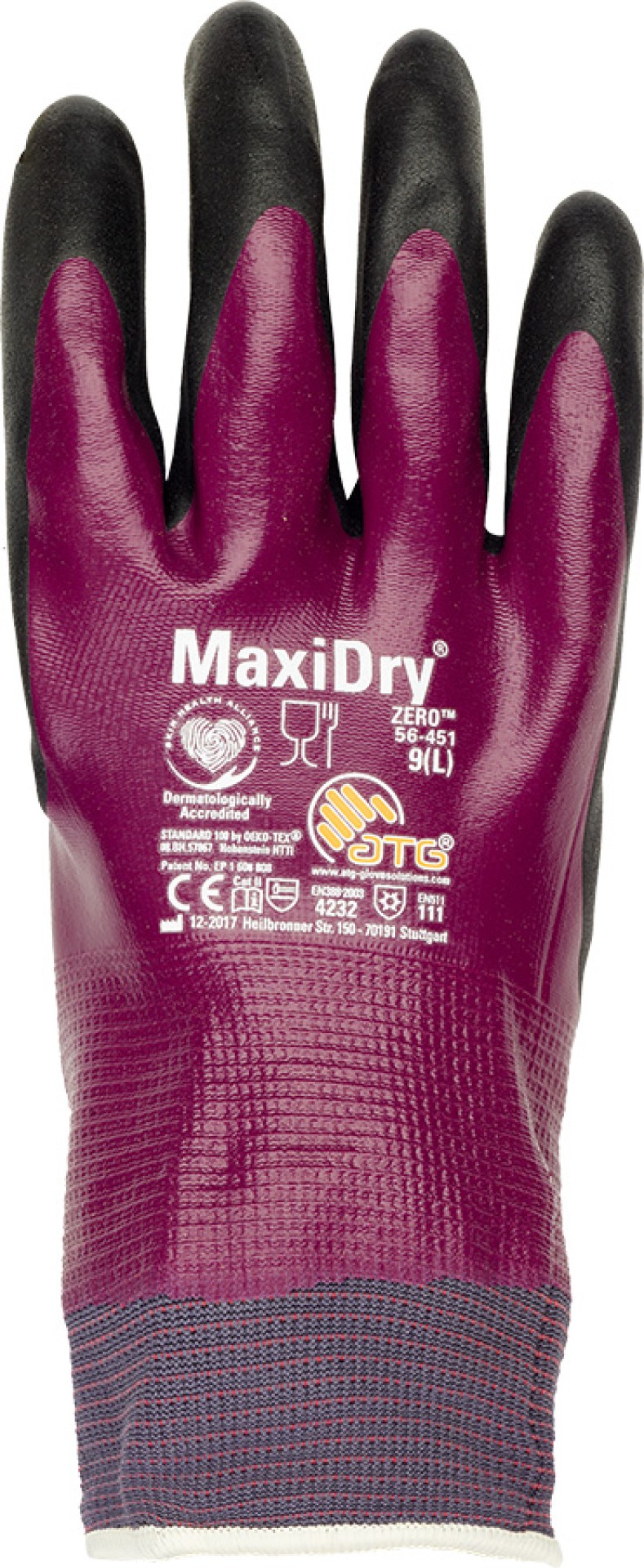 ATG MAXIDRY ZERO Kälteschutzhandschuhe mit Nitrilbeschichtung