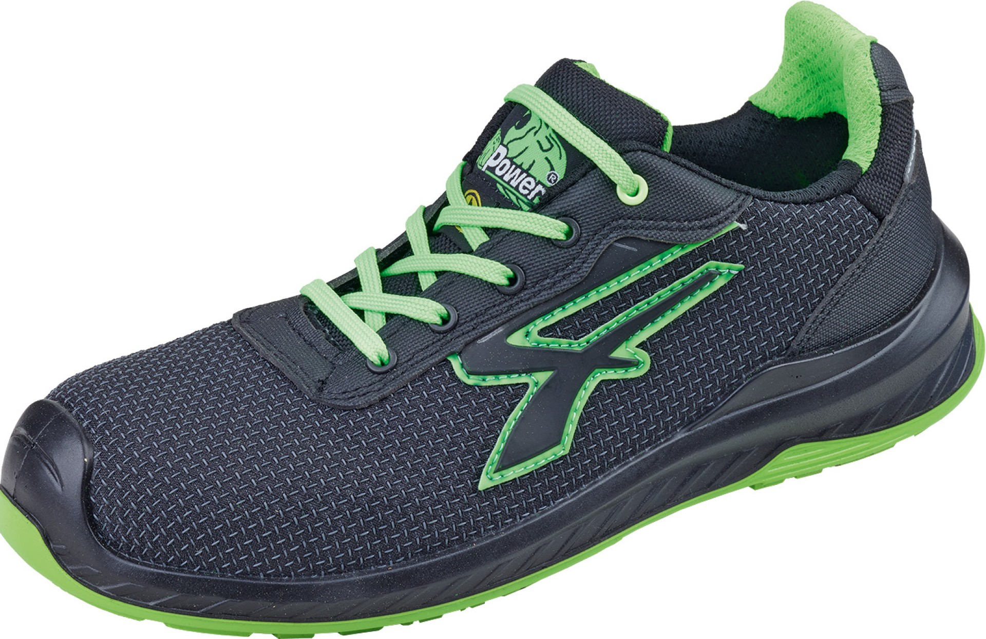 U-POWER CO₂-neutrale ESD Sicherheitshalbschuhe mit Textilsohle