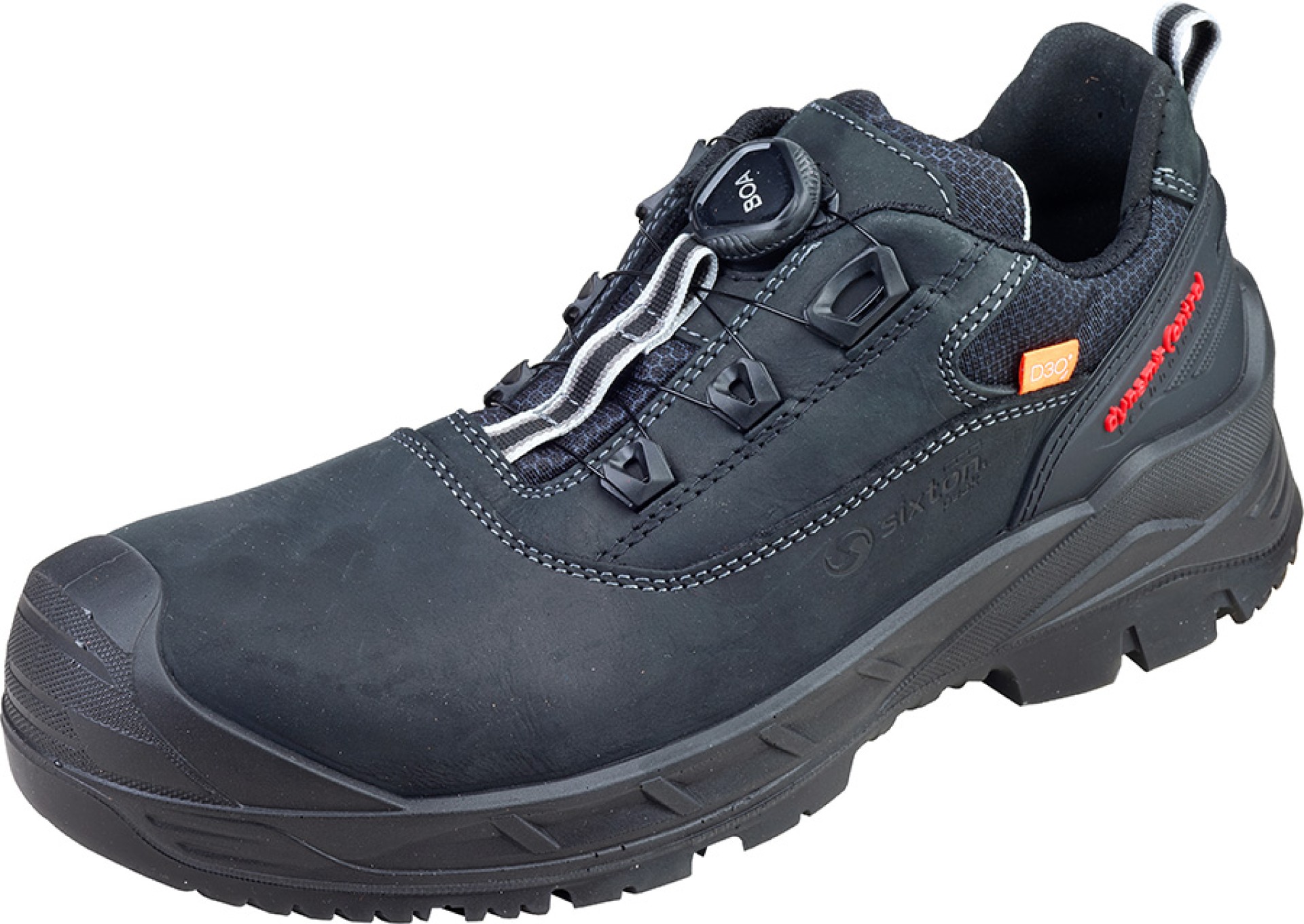 Sixton Bormio BOA S3S ESD Bau-Sicherheitshalbschuh mit D3O-Dämpfung