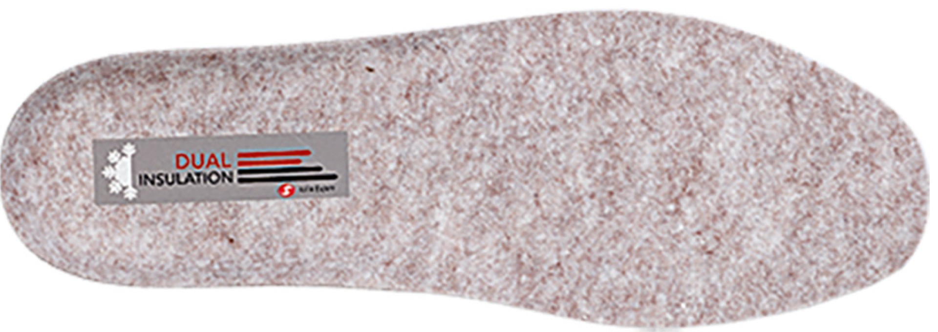 Winter-Einlegesohlen DUAL INSULATION mit Filz und Aluminiumschicht