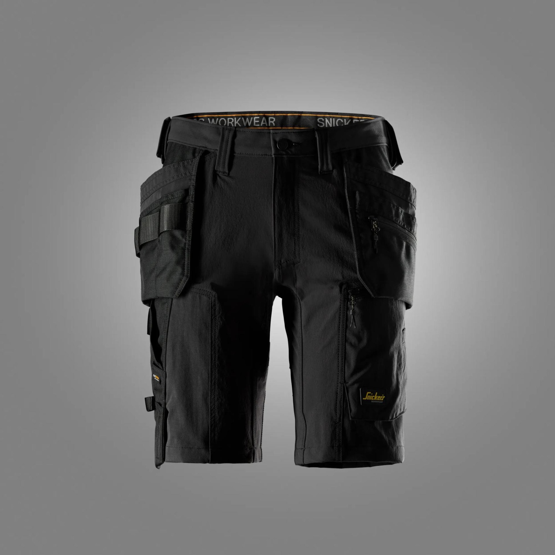 AllroundWork, Stretch-Shorts mit Holstertaschen
