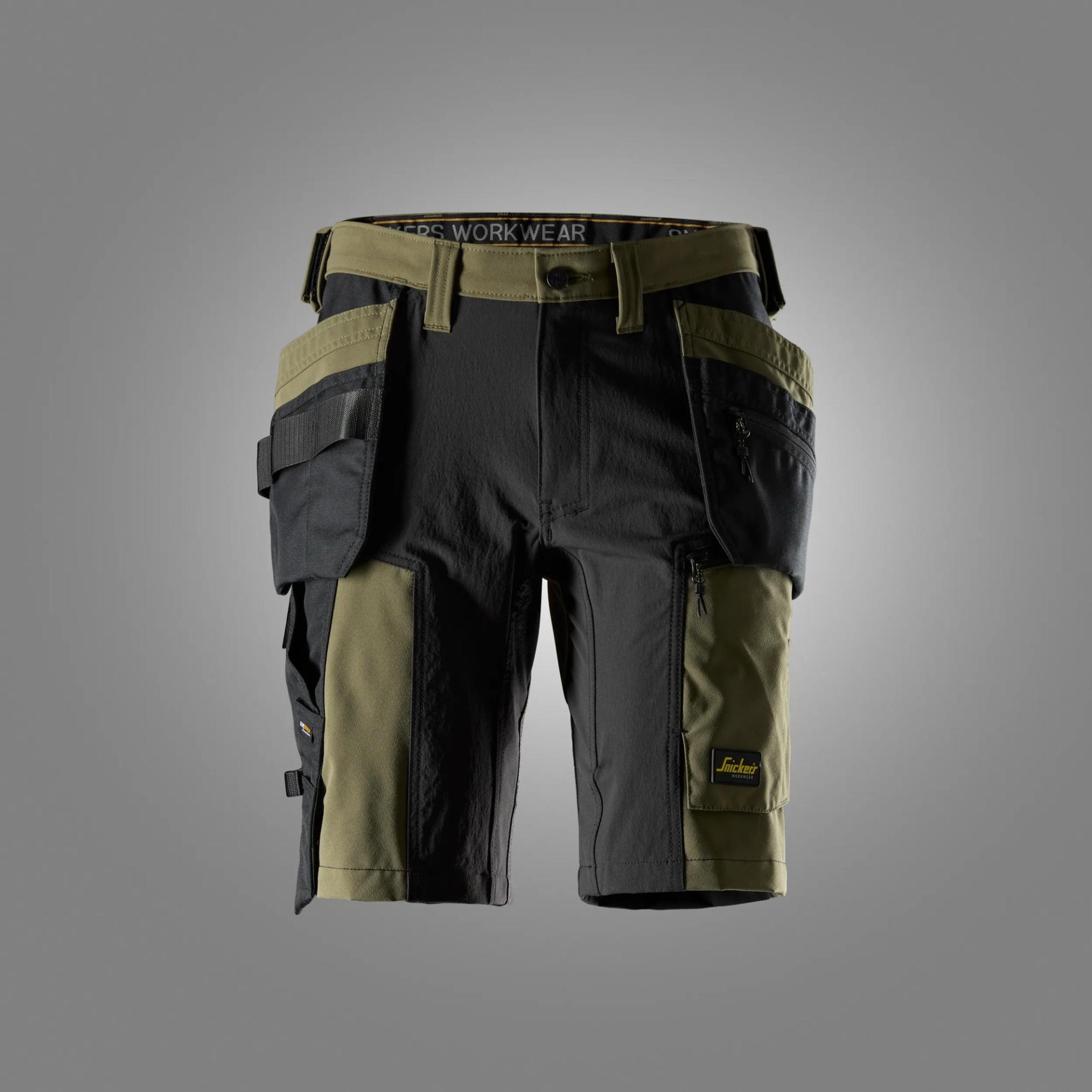 AllroundWork, Stretch-Shorts mit Holstertaschen