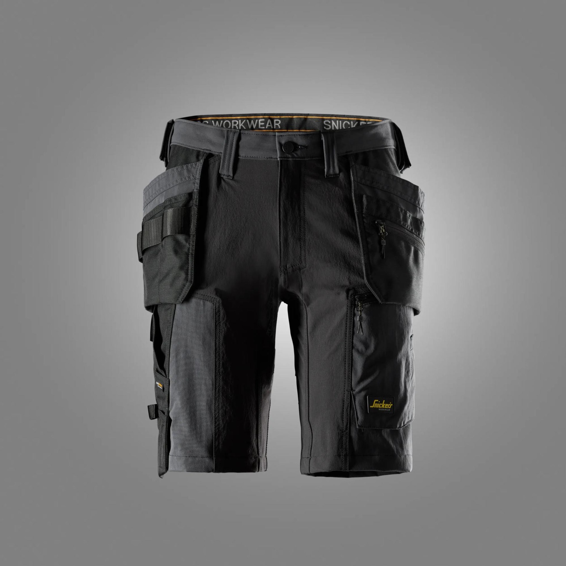 AllroundWork, Stretch-Shorts mit Holstertaschen