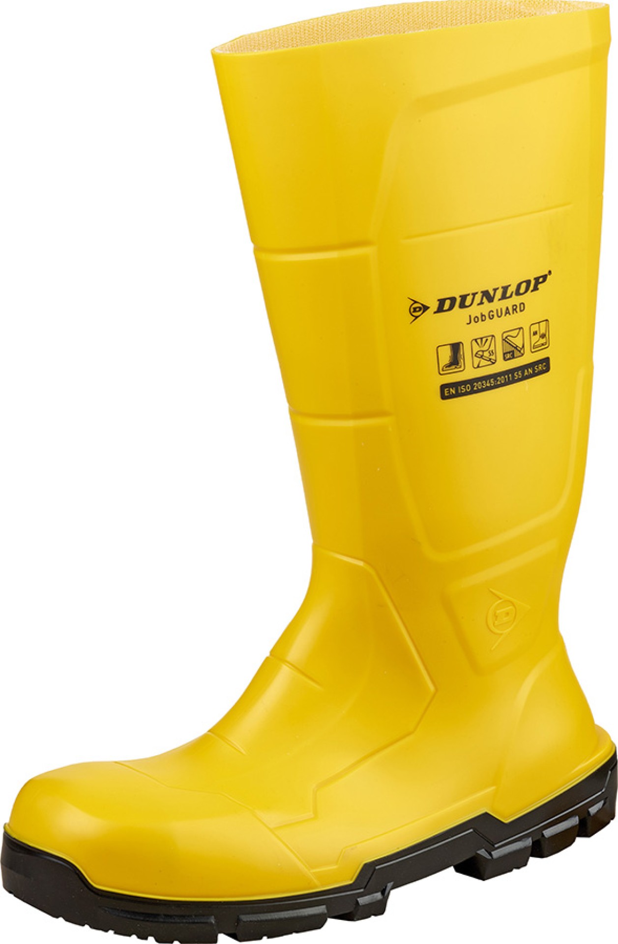 Dunlop Acifort Sicherheitsstiefel Gelb S5 mit Stahlkappe