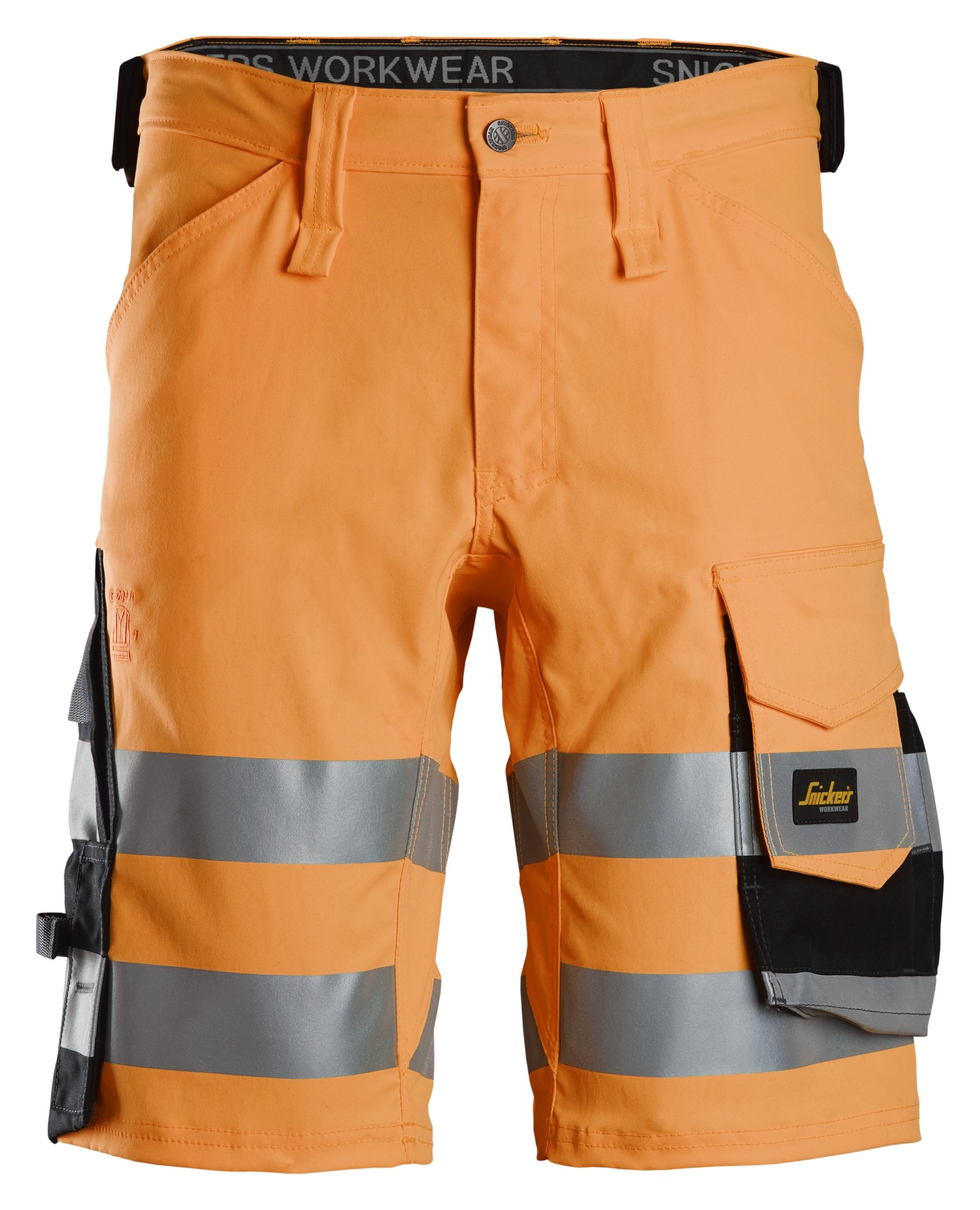 High-Vis, Stretch-Shorts, Warnschutzklasse 1