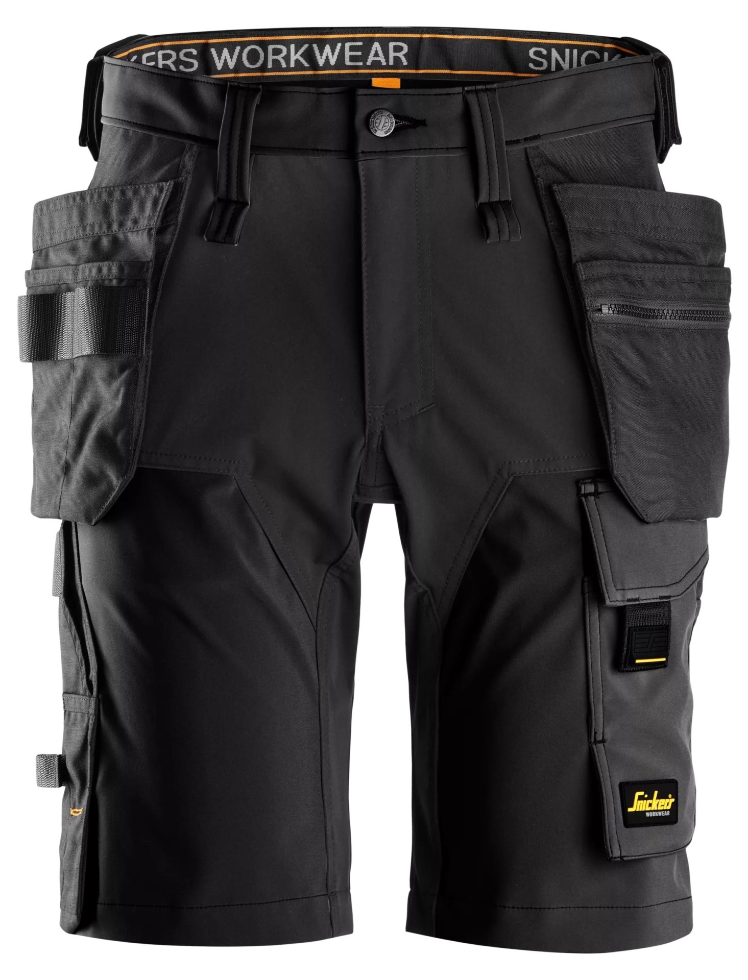 AllroundWork, 4-Wege-Stretch-Shorts mit Holstertaschen