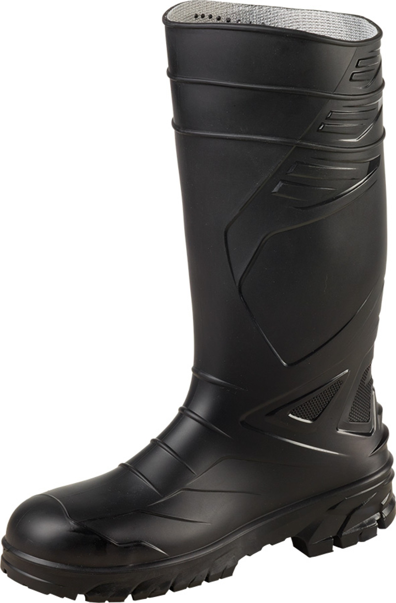 EXENAEXDEVIL 24 Schwarze Sicherheitsstiefel mit Stahlkappe S5