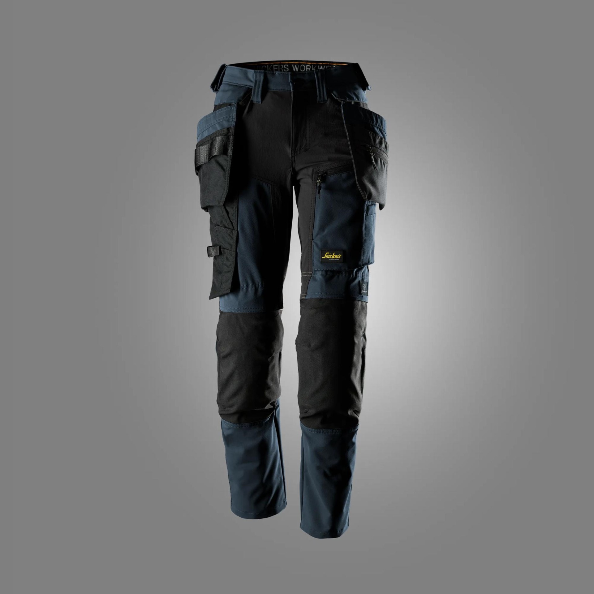 AllroundWork, Damenhose aus Stretchgewebe mit abnehmbaren Holstertaschen