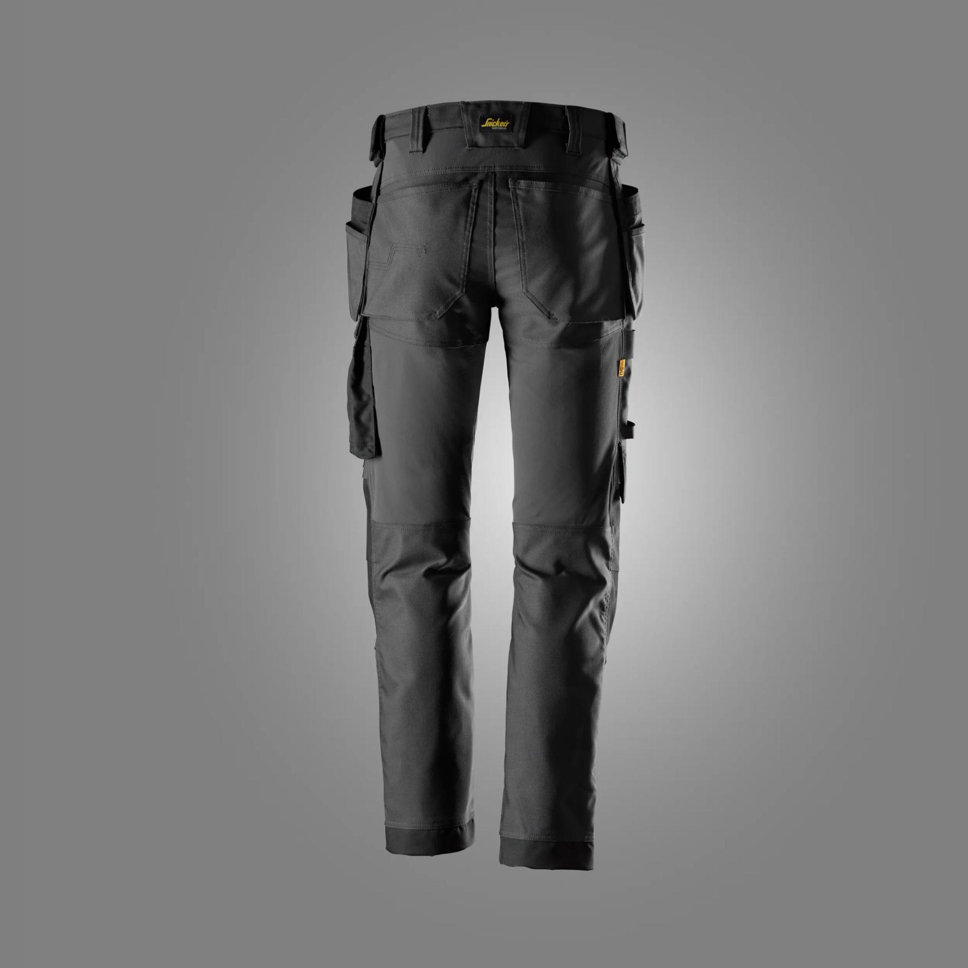 AllroundWork, Canvas Stretch Arbeitshose mit Holstertaschen