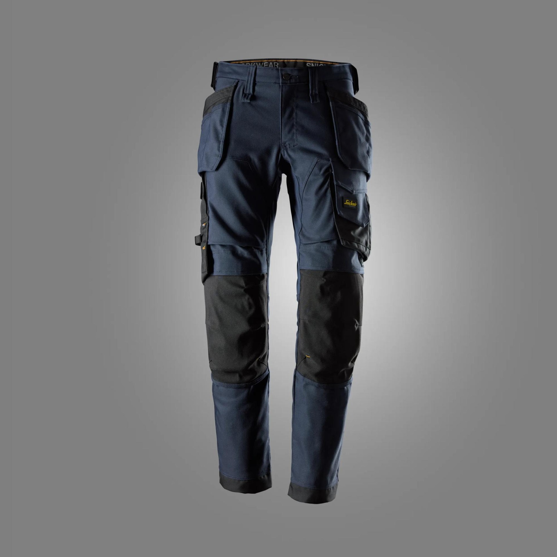 AllroundWork, Canvas Stretch Arbeitshose mit Holstertaschen