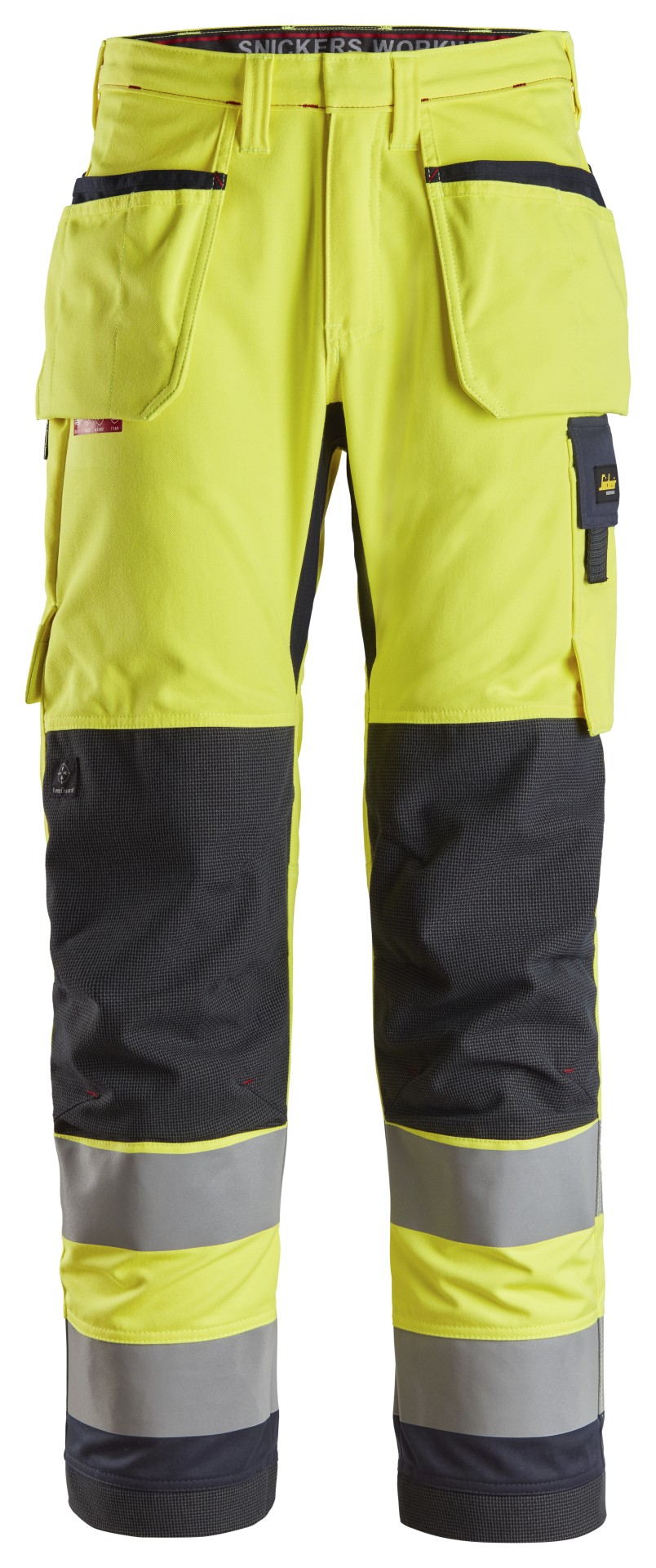 ProtecWork, Arbeitshose mit Holstertaschen, Warnschutzklasse 2