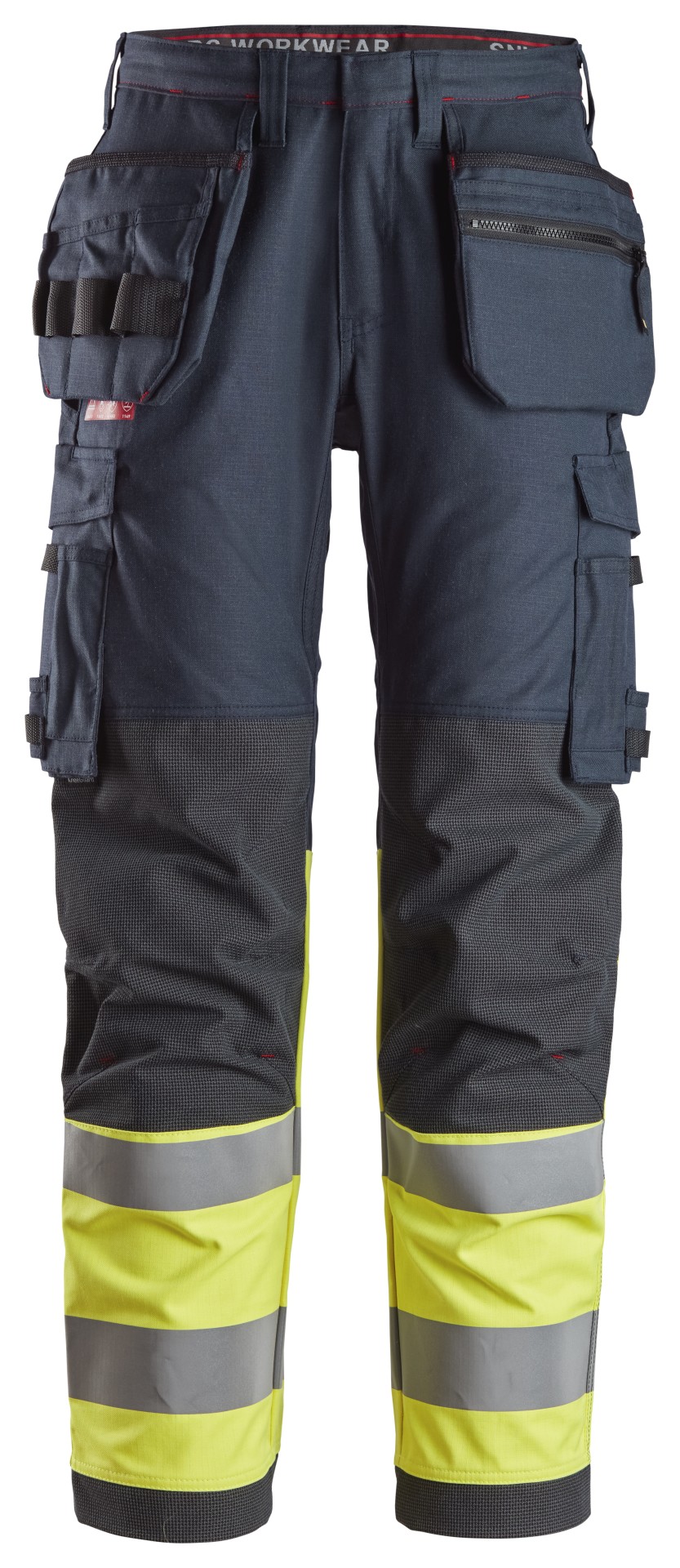 ProtecWork, Arbeitshose, Holstertaschen, Warnschutzklasse 1