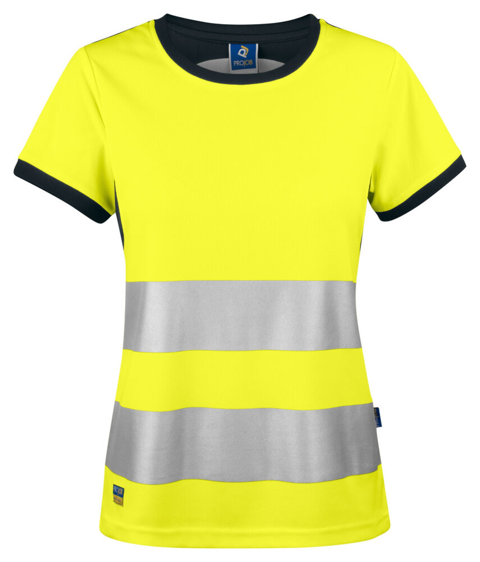 6012 DAMEN T-SHIRT EN ISO 20471 KLASSE 2