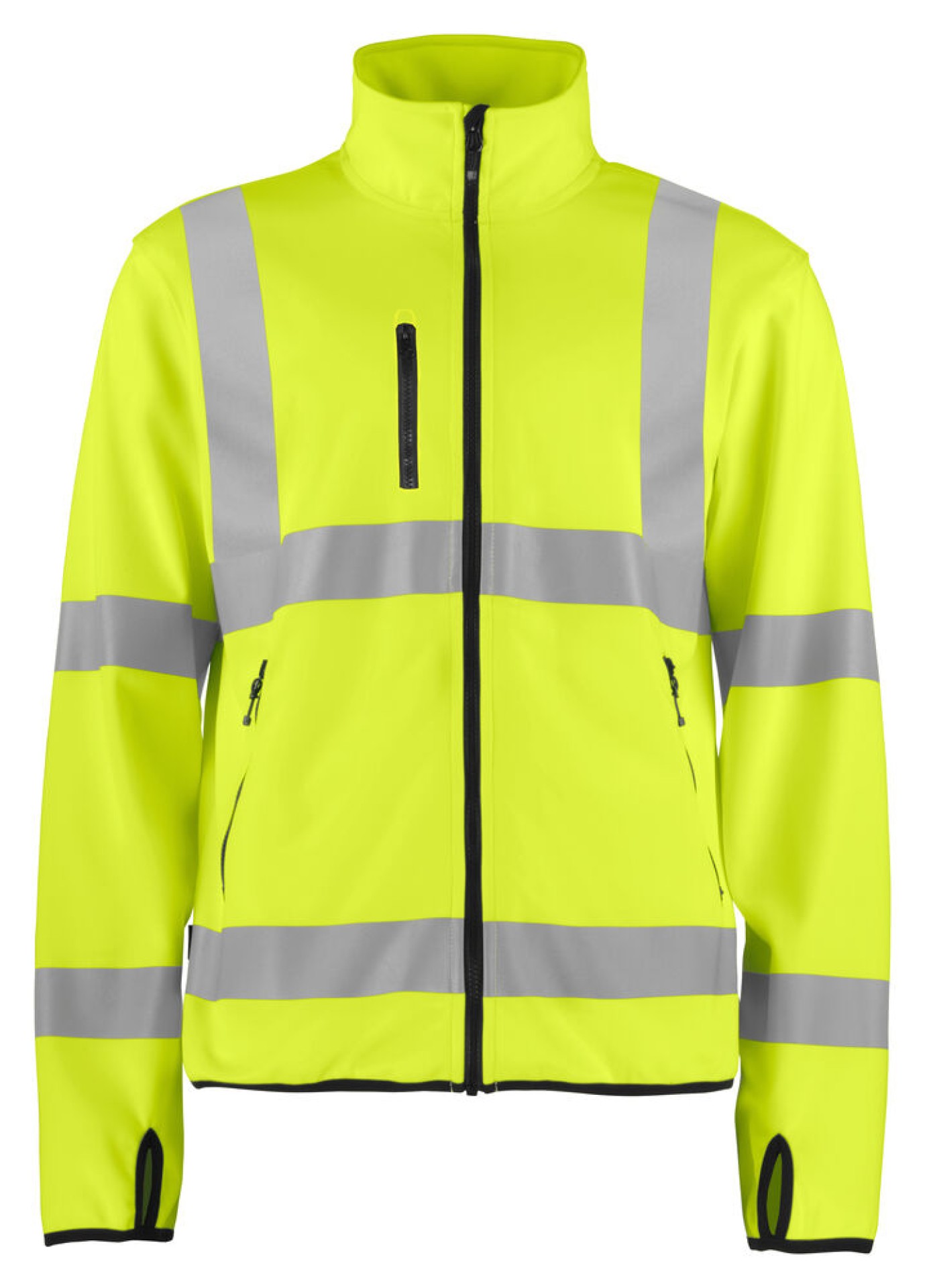 6105 LEICHTE SOFTSHELL JACKE EN ISO 20471 KLASSE 3