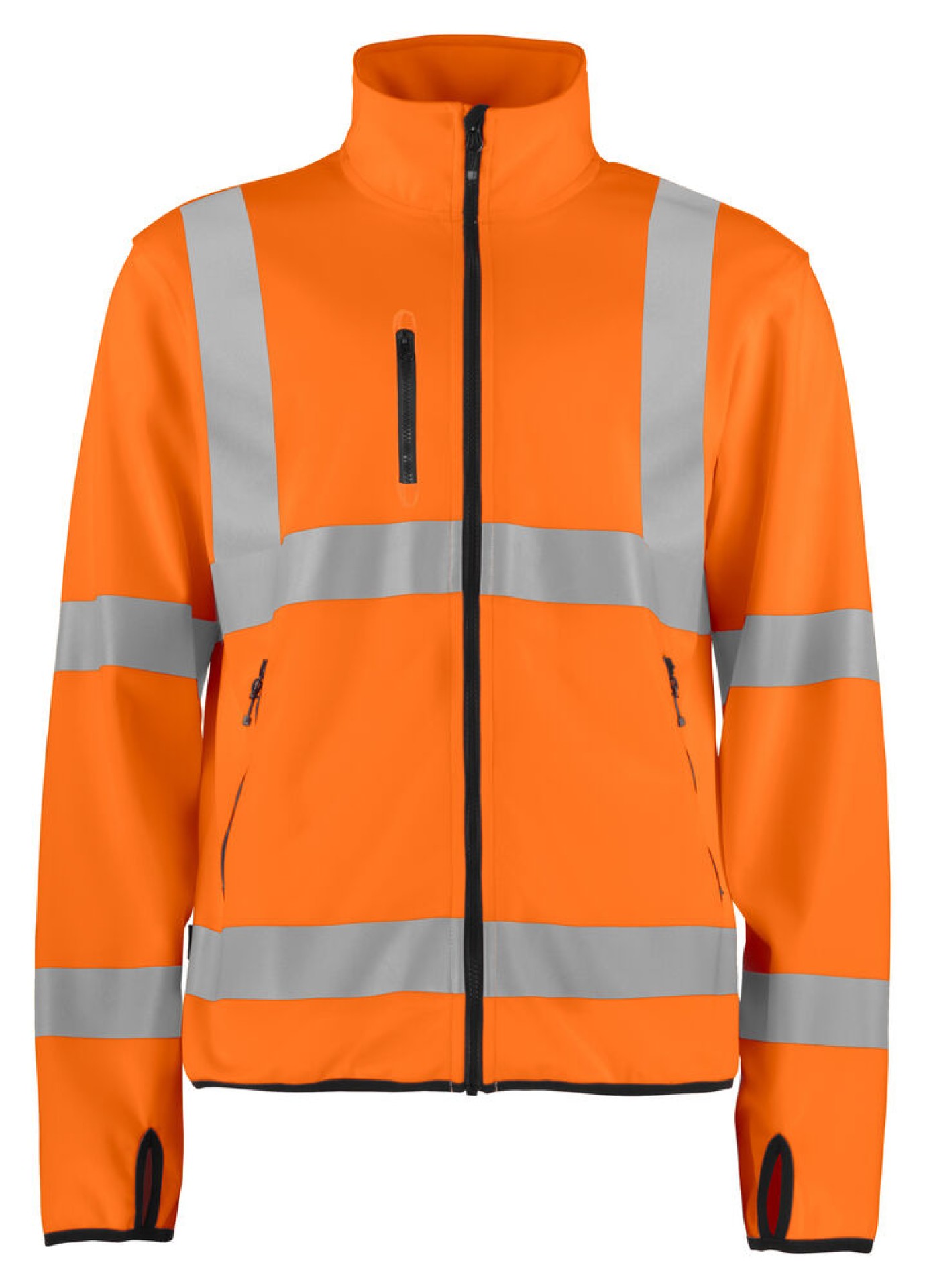 6105 LEICHTE SOFTSHELL JACKE EN ISO 20471 KLASSE 3