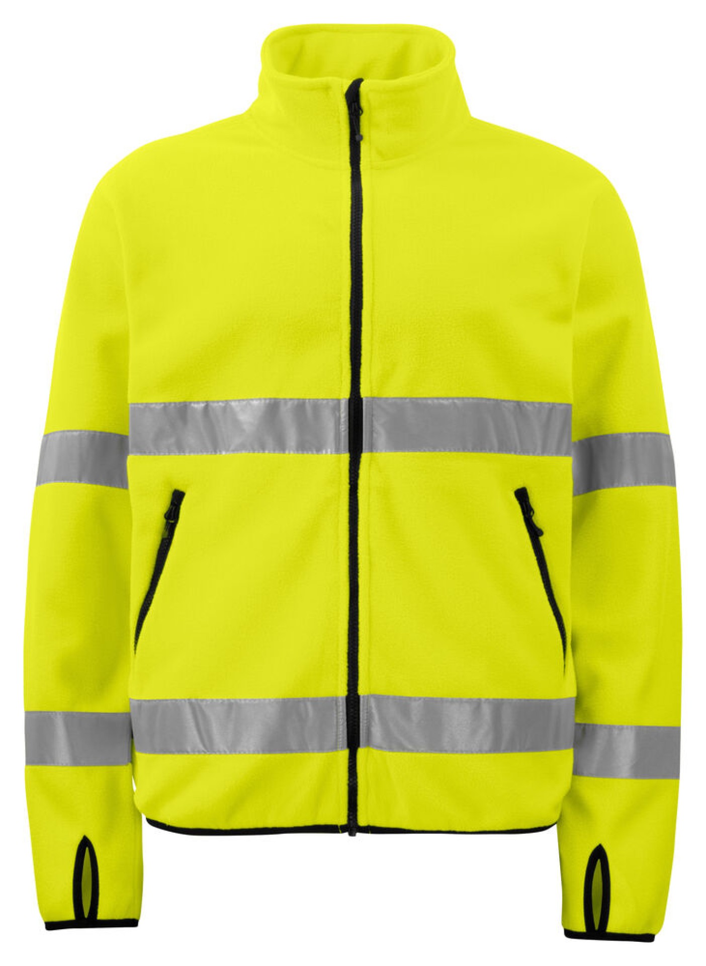 6327 FLEECE JACKE EN ISO 20471 KLASSE 3