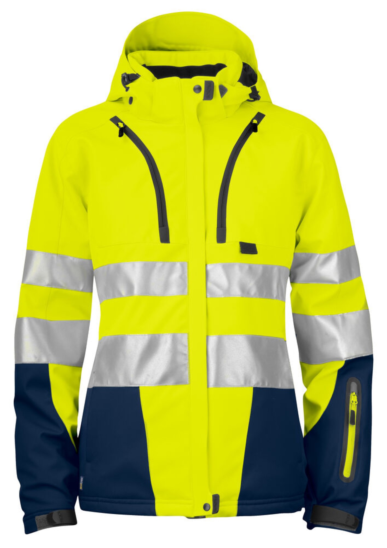 6424 GEFÜTTERTE DAMENJACKE EN ISO 20471 KLASSE 3/2