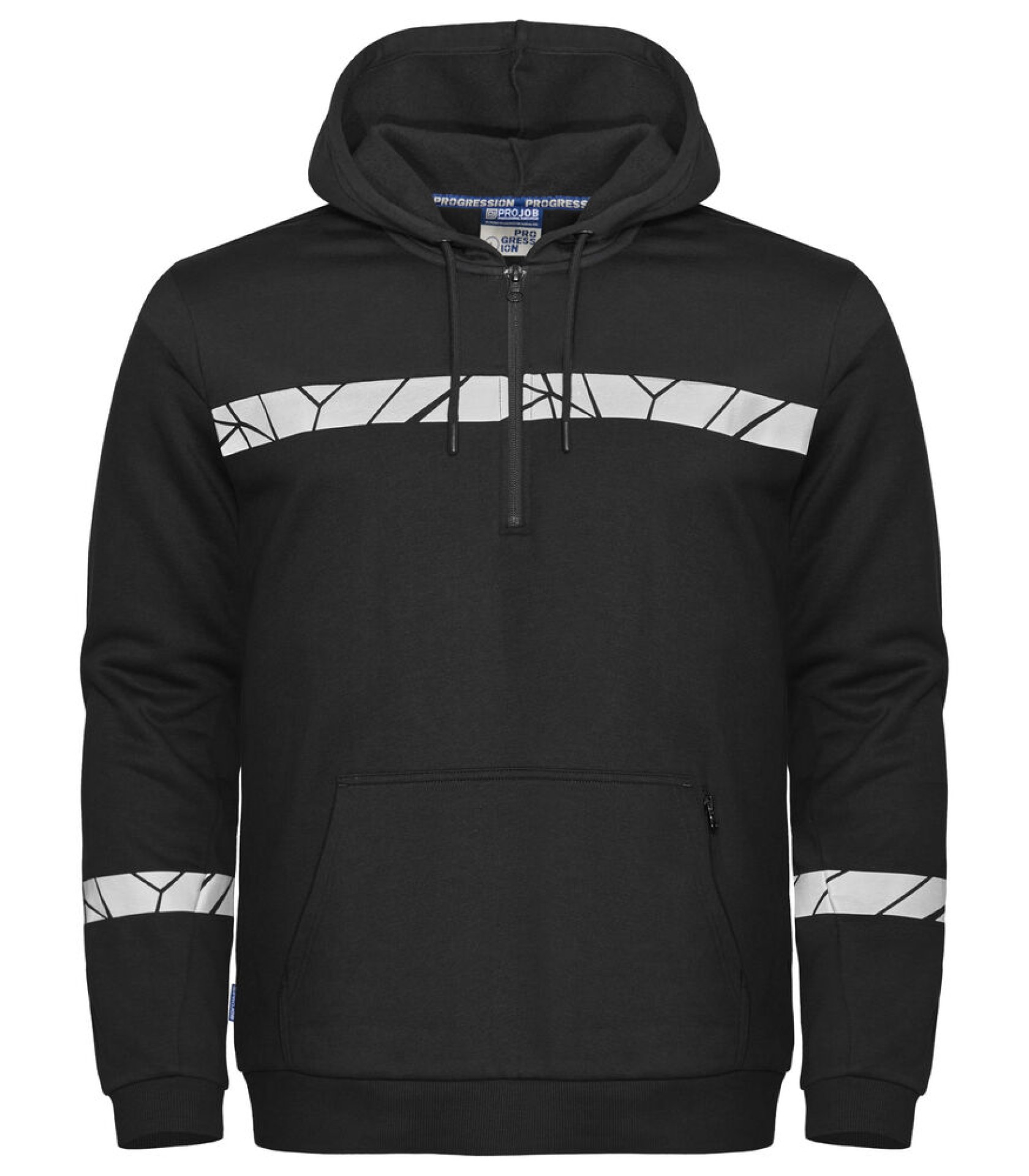 7104 Hoodie mit 1/2 ZIP