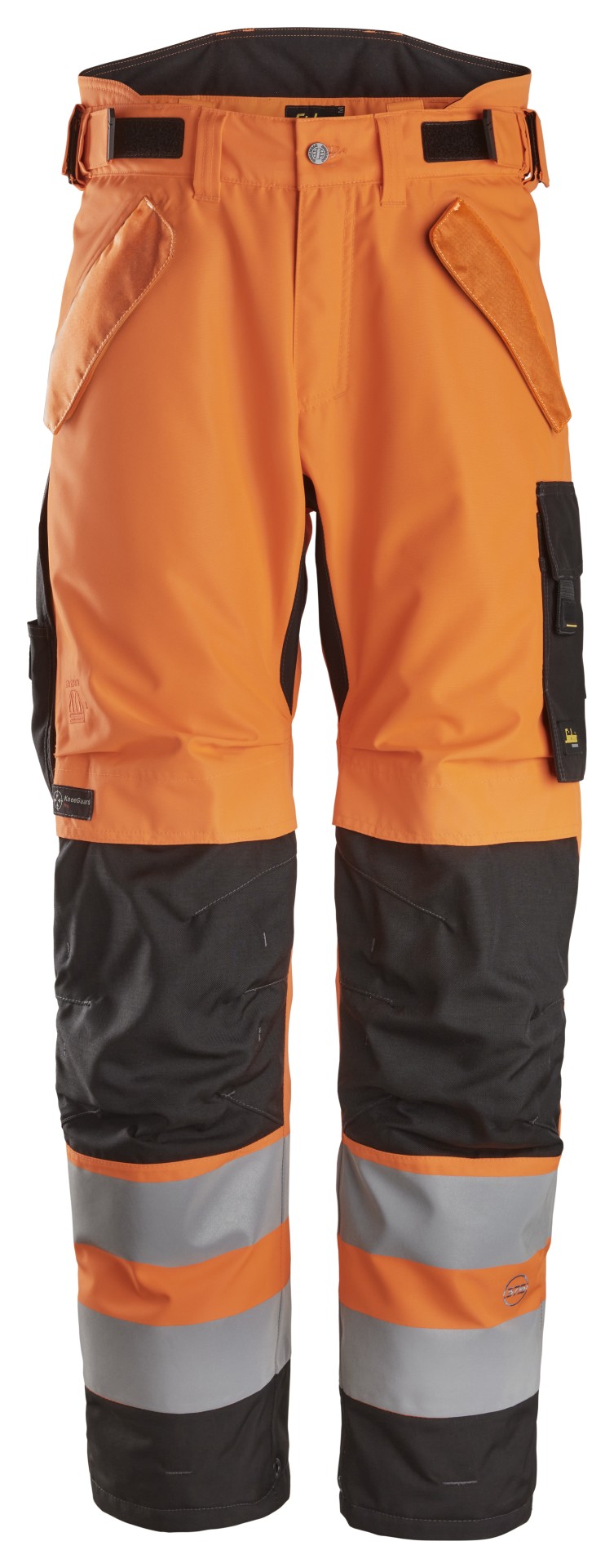 High-Vis, Wasserdichte 2-lagige, leicht wattierte Hose, 37.5®, Warnschutzklasse 2