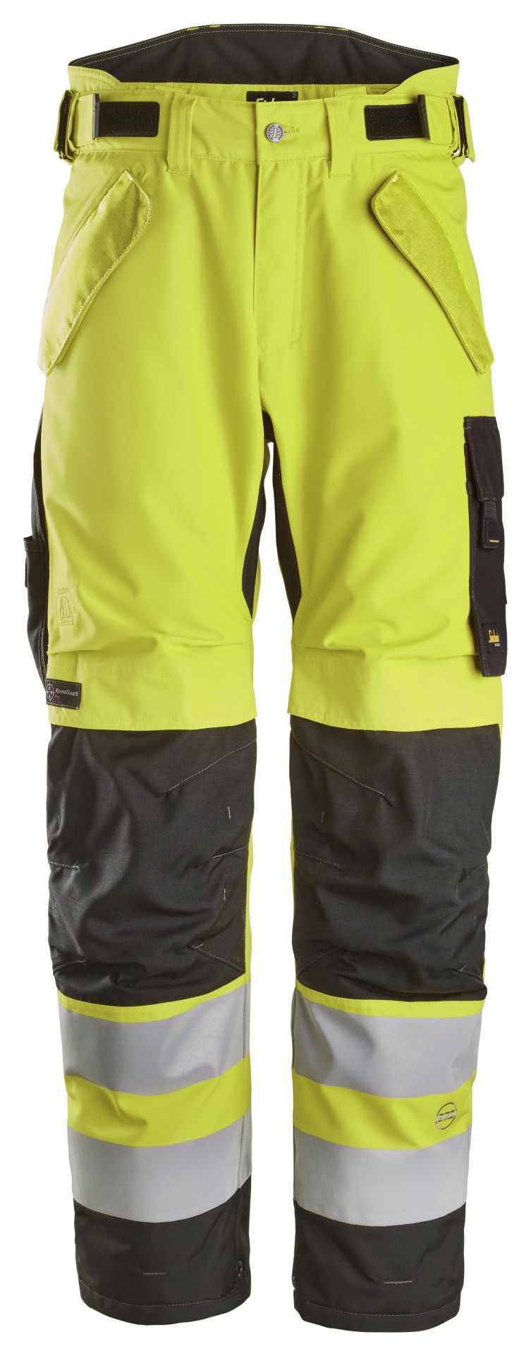 High-Vis, Wasserdichte 2-lagige, leicht wattierte Hose, 37.5®, Warnschutzklasse 2