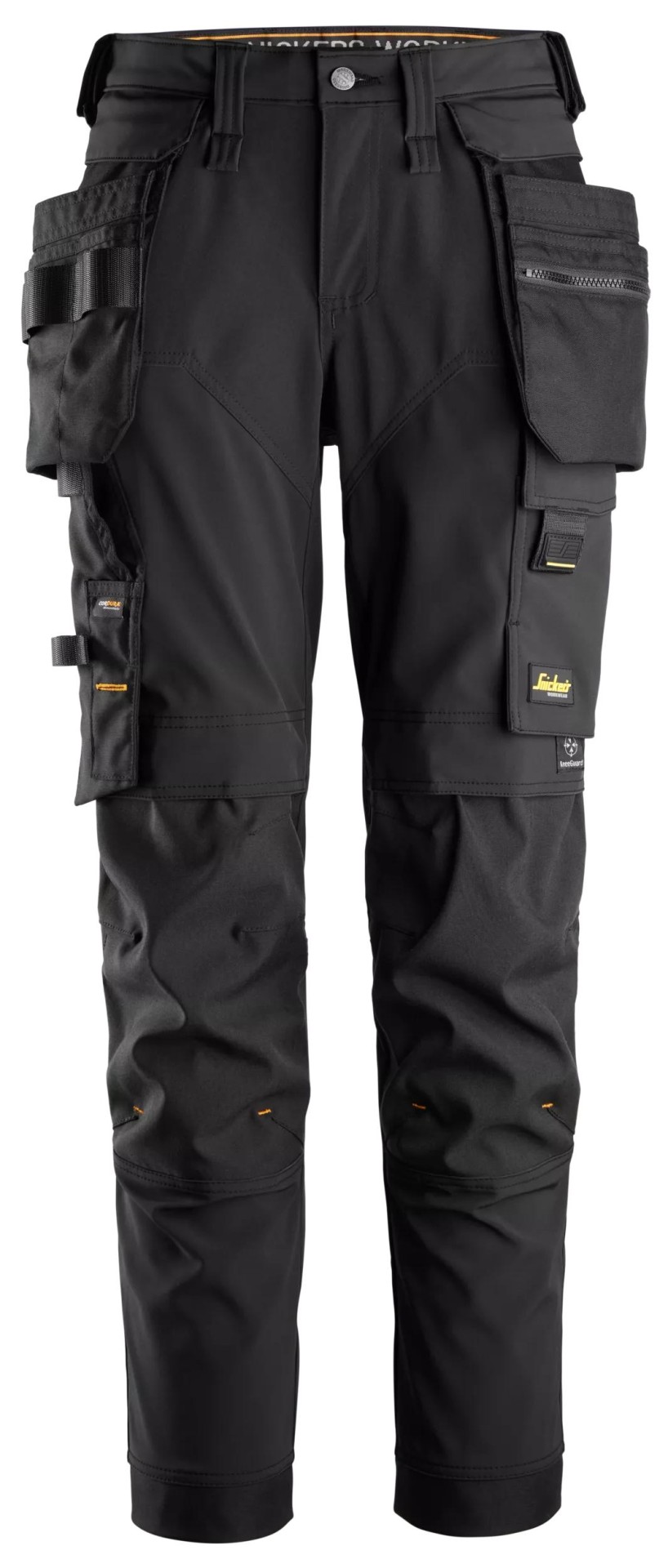 AllroundWork, Damenhose aus 4-Wege-Stretch mit abnehmbaren Holstertaschen