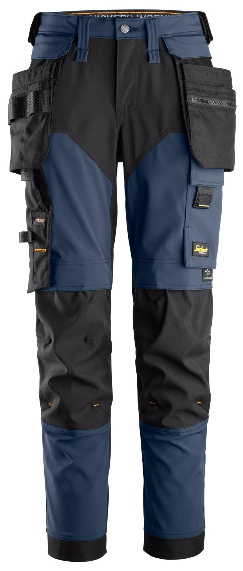 AllroundWork, Damenhose aus 4-Wege-Stretch mit abnehmbaren Holstertaschen