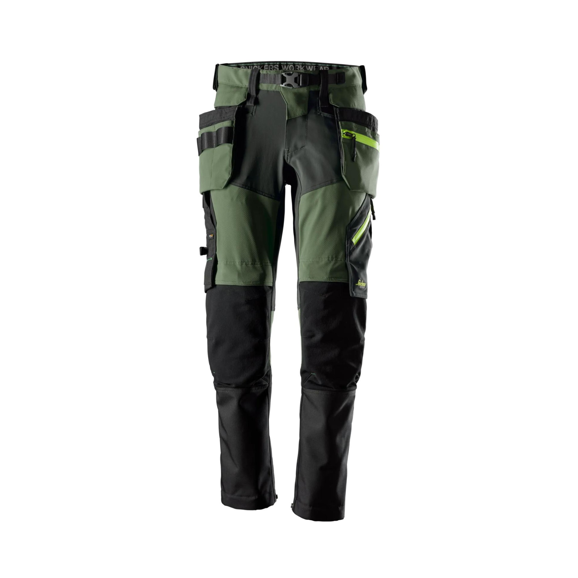 FlexiWork, Softshell-Stretchhose mit abnehmbaren Holstertaschen