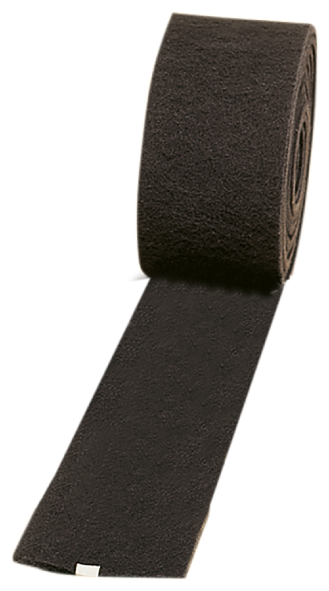 POLIVIT schwarzes Handscheuervlies 150 mm x 10 m, reissfest