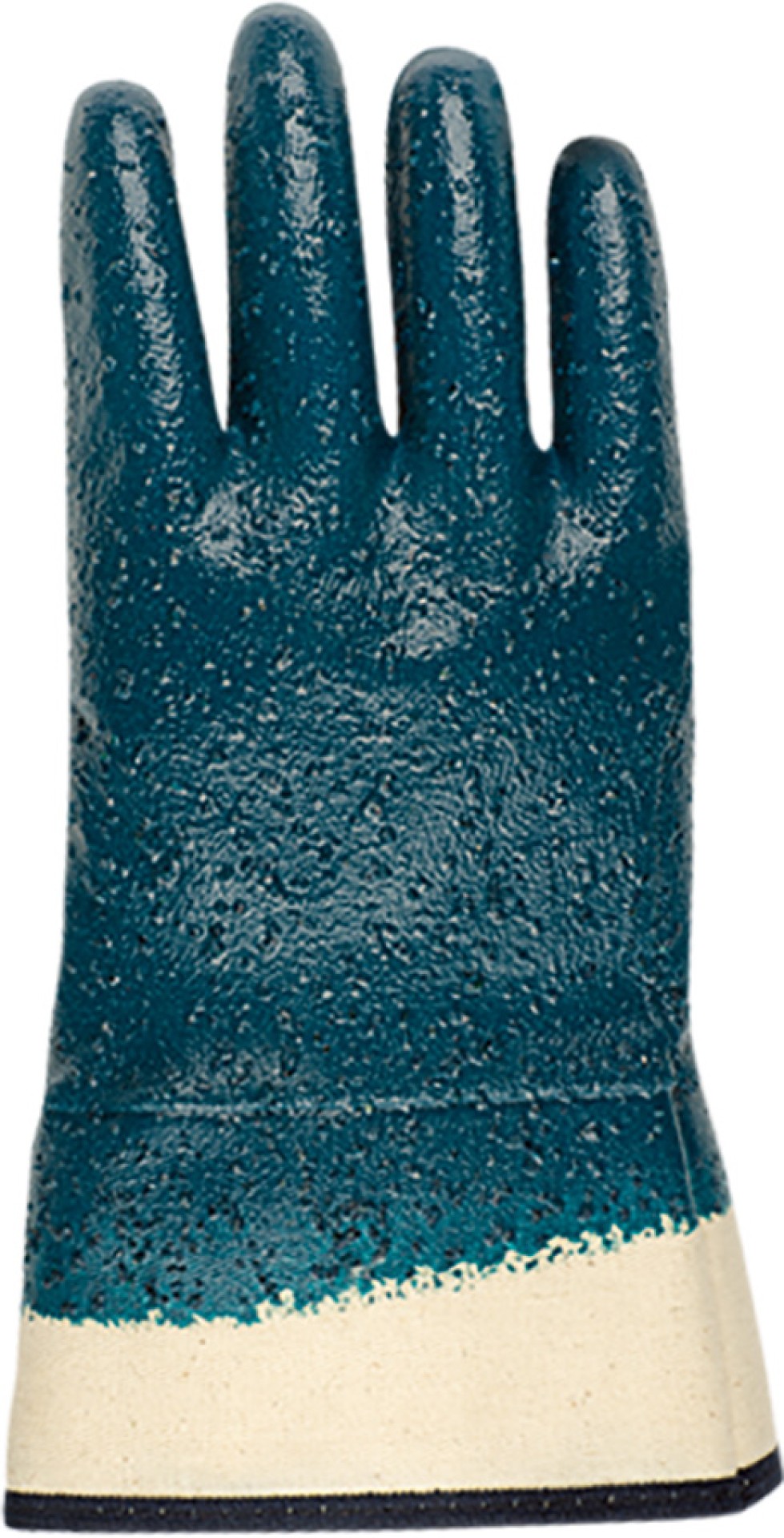 Moltonierte Nitril-Schutzhandschuhe RESISTA, dunkelblau, Grösse 10