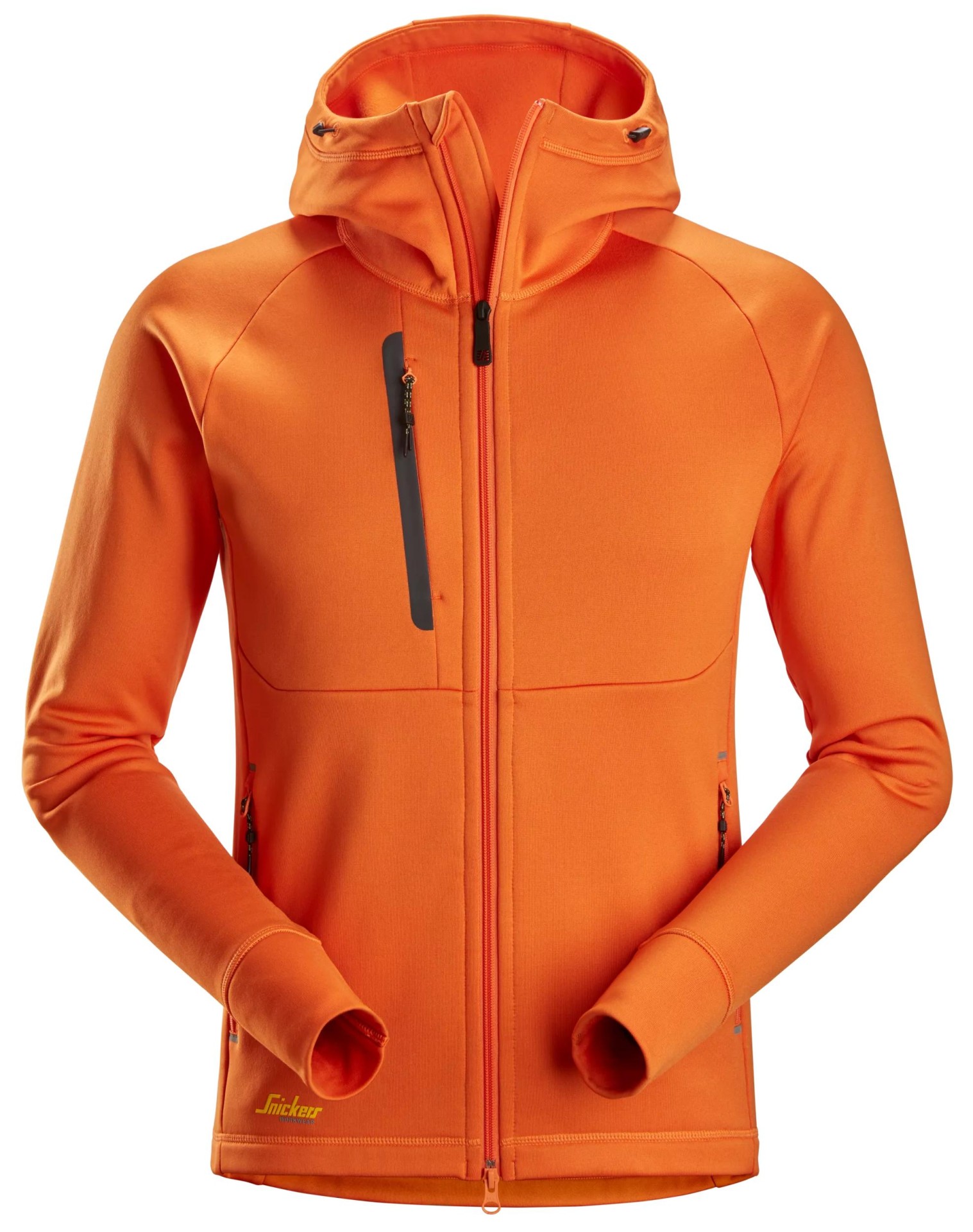 FlexiWork, Polartec® Power Stretch® Kapuzenjacke mit Reißverschluss