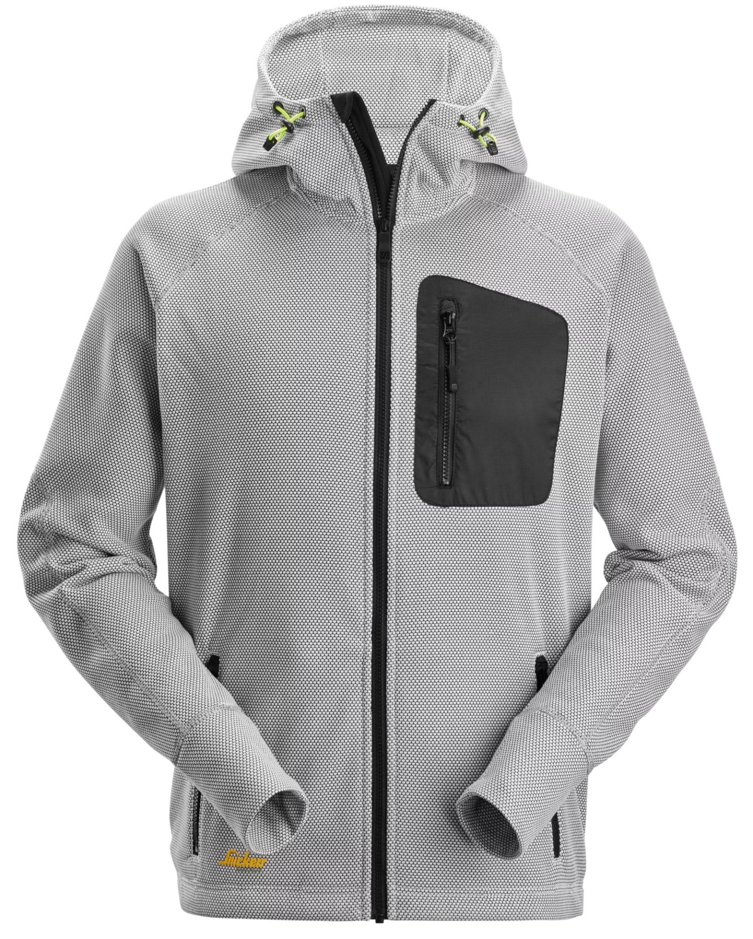 FlexiWork, Fleece Hoodie mit Reißverschluss