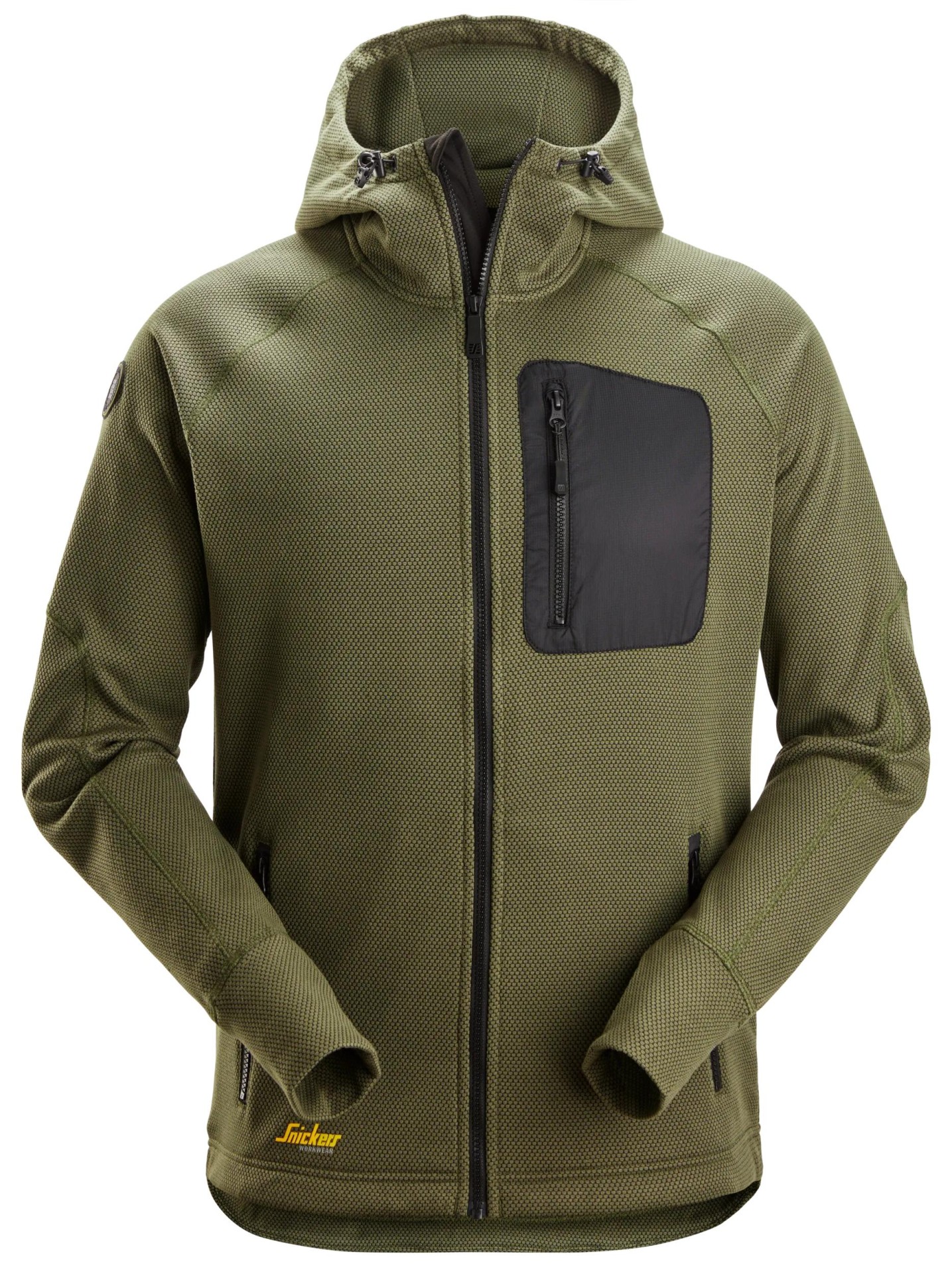 FlexiWork, Fleece Hoodie mit Reißverschluss