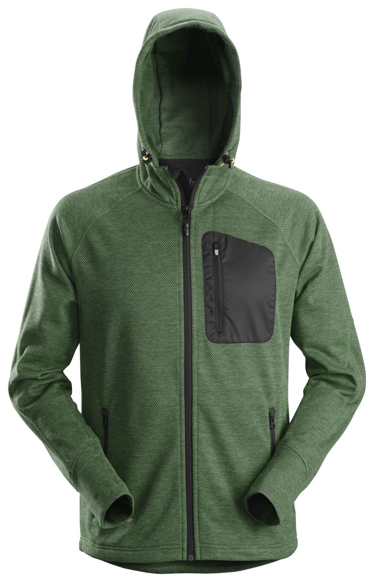 FlexiWork, Fleece Hoodie mit Reißverschluss
