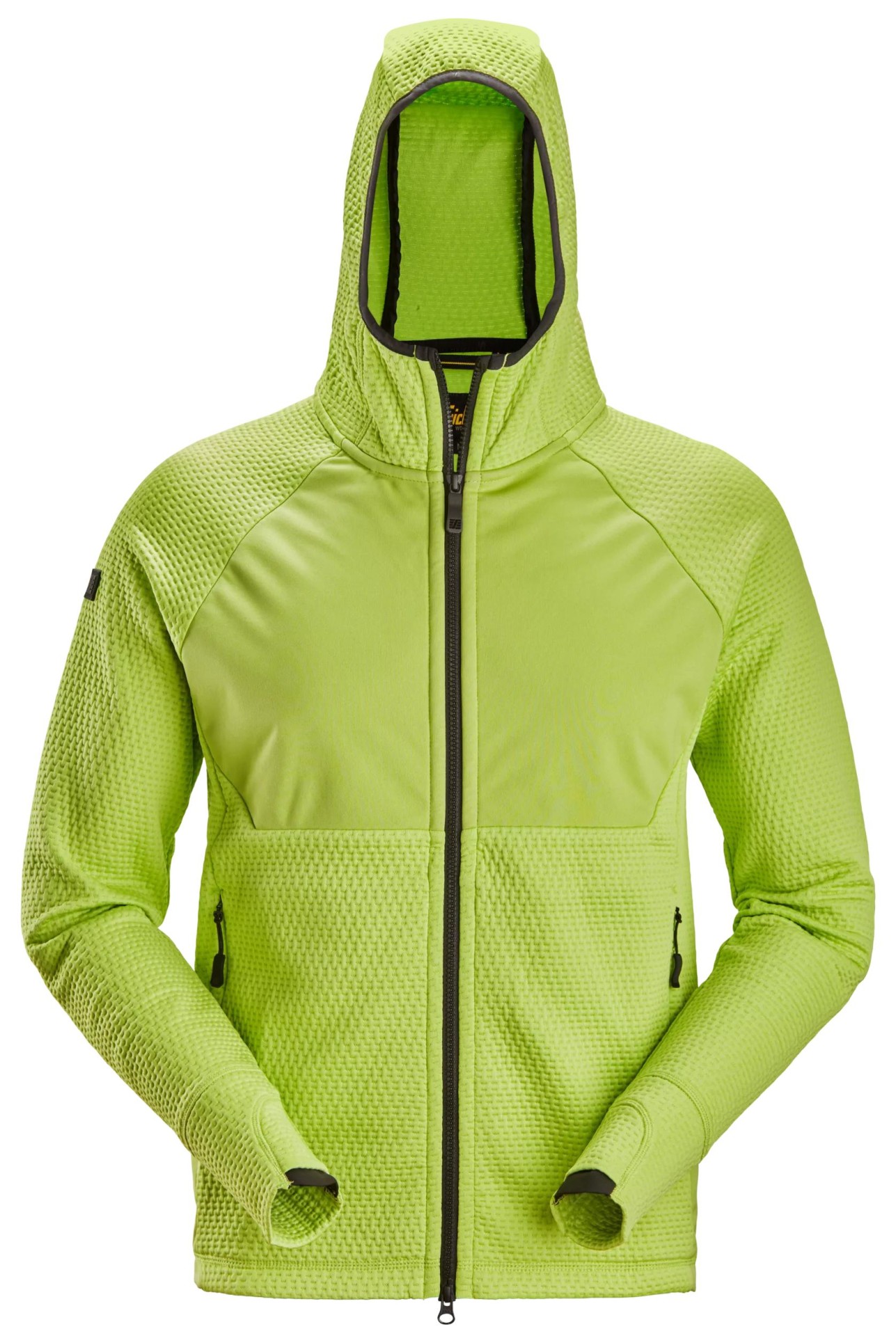 FlexiWork, Midlayer-Kapuzenjacke mit durchgehendem Reißverschluss