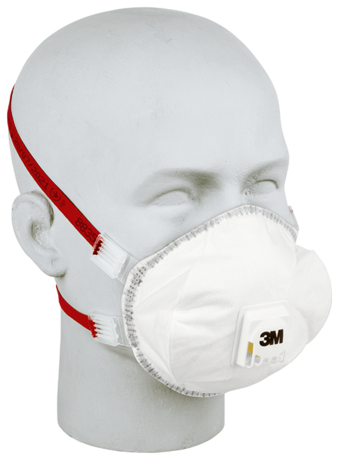 3M Einwegmaske FFP3 mit Ventil, verstellbare Bänder, 5er Pack