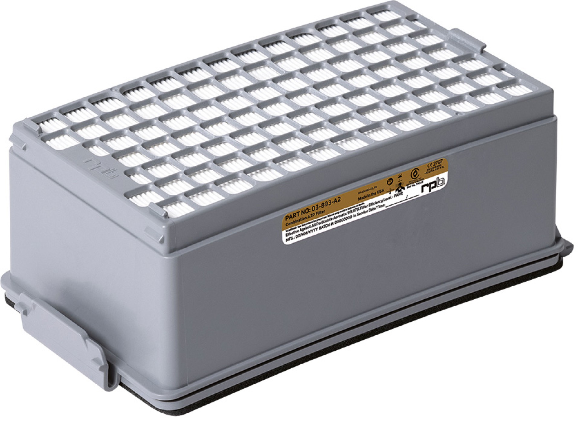 Kombinationsfilter A2/P3 für PX5 Atemschutz GVS|rpb Schutzsystem