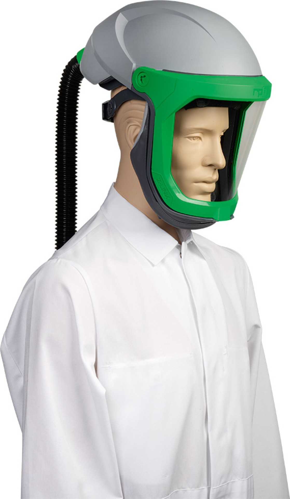 Atemschutzhelm GVS-RPB Z-LINK mit kratzfester Sichtscheibe und PX5 Gebläseanschluss