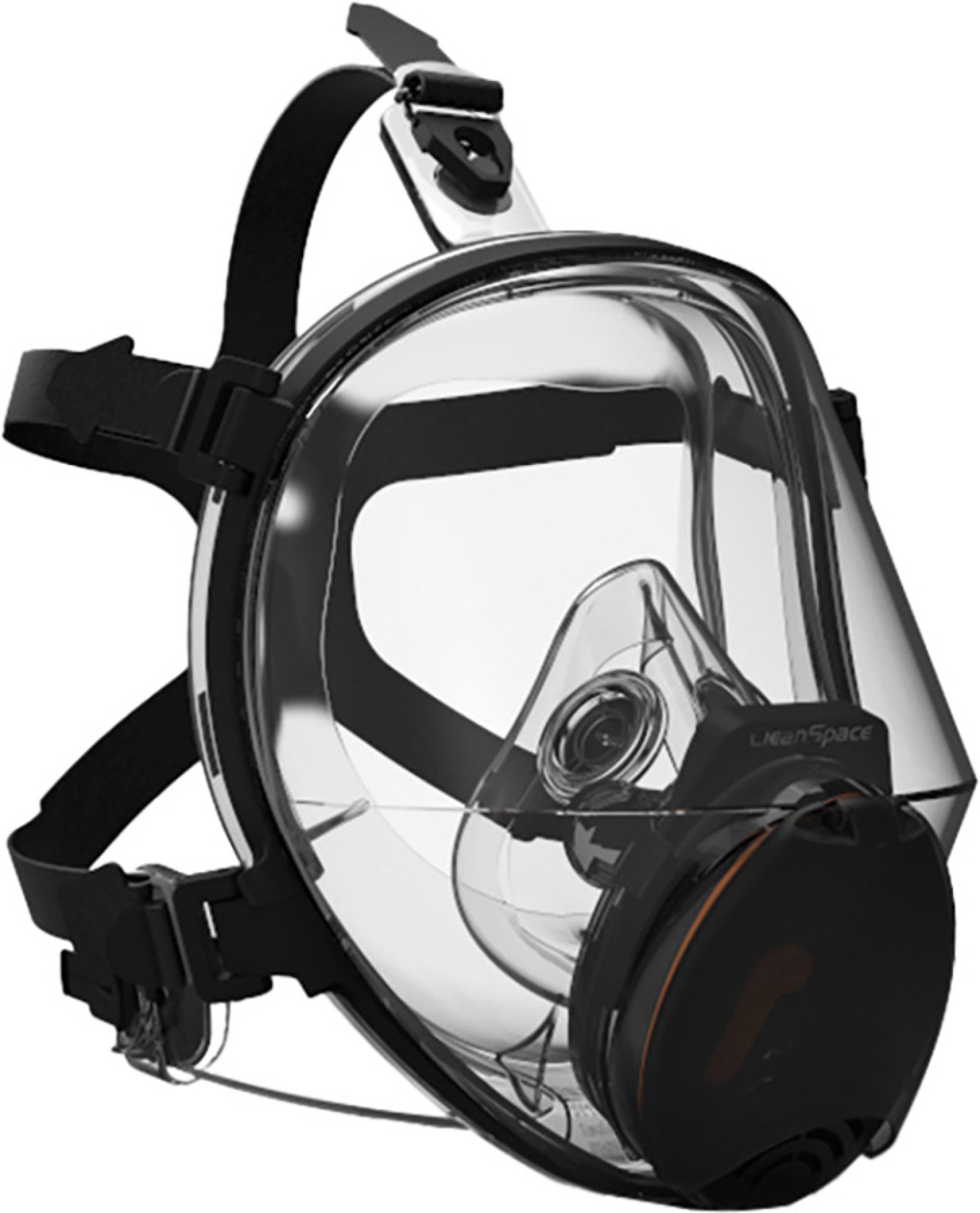 Vollmaske CLEANSPACE PRO Atemschutz, Grösse M/L, Silikon