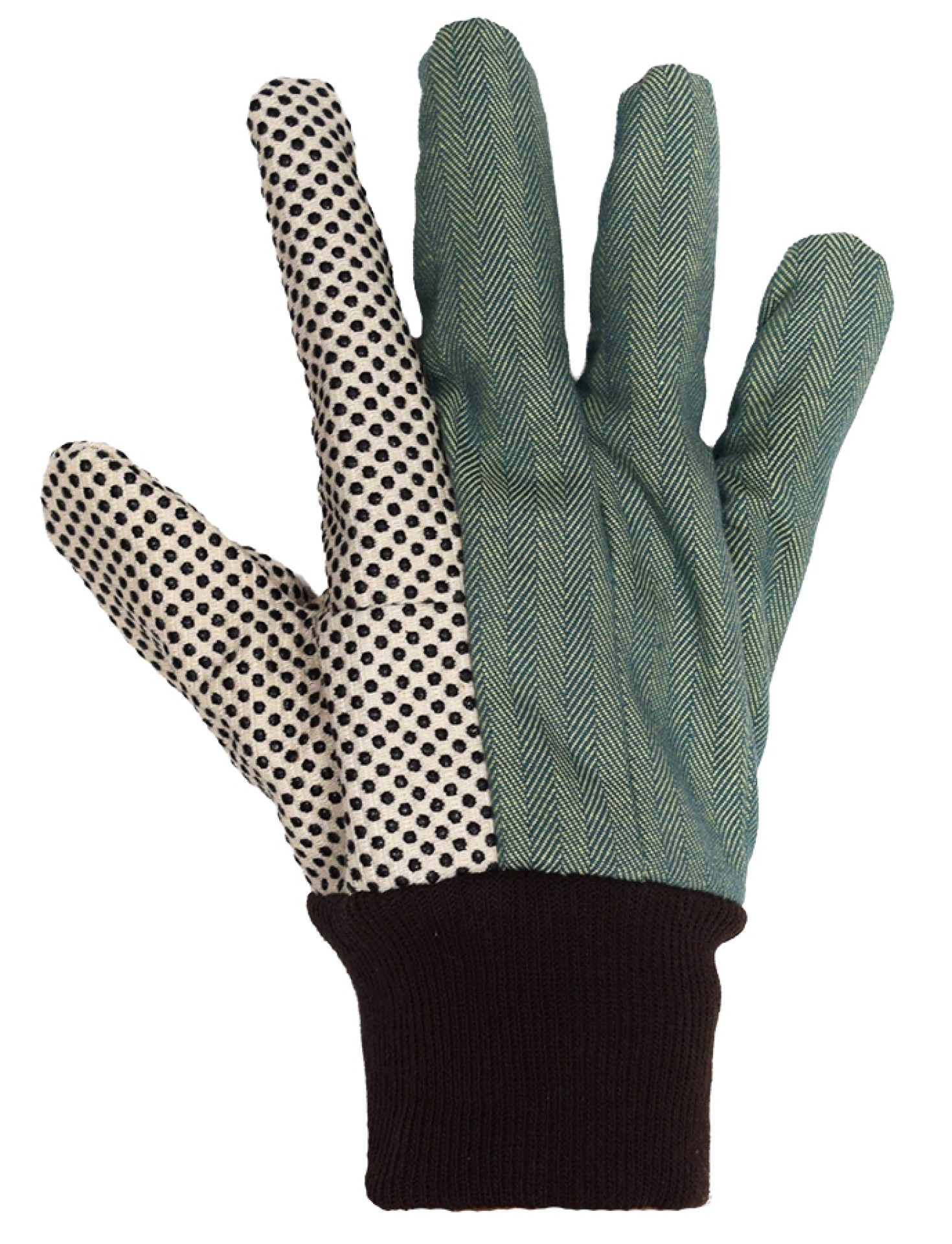 RESISTA-TEX Schutzhandschuhe mit PVC-Noppen, moltoniert