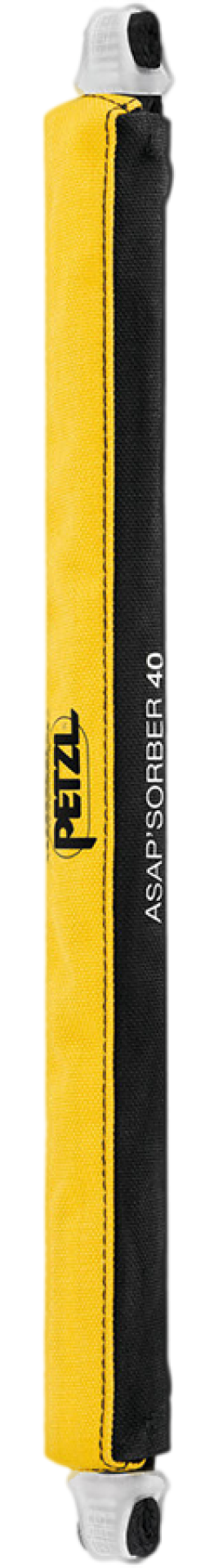 Petzl Bandfalldaempfer ASAP’SORBER 40 cm Schwarz/Gelb, 50-130 kg