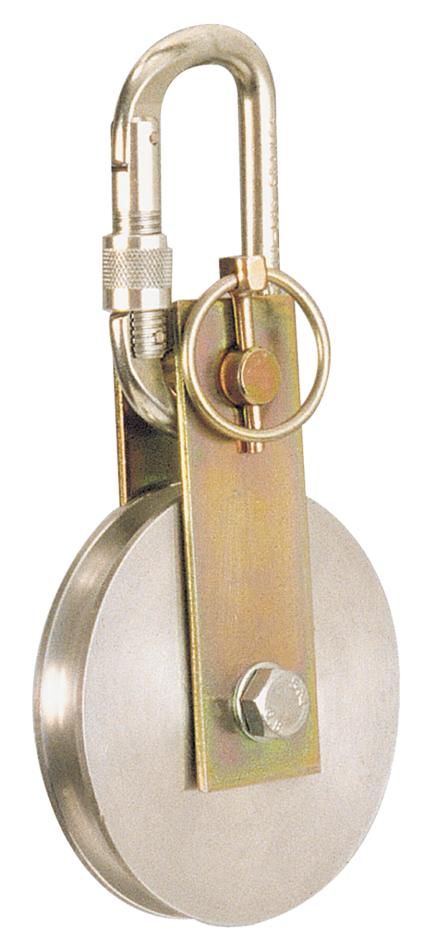 3M Rollgliss Umlenkrolle Stahl-Aluminium mit Karabiner, Dreibein kompatibel