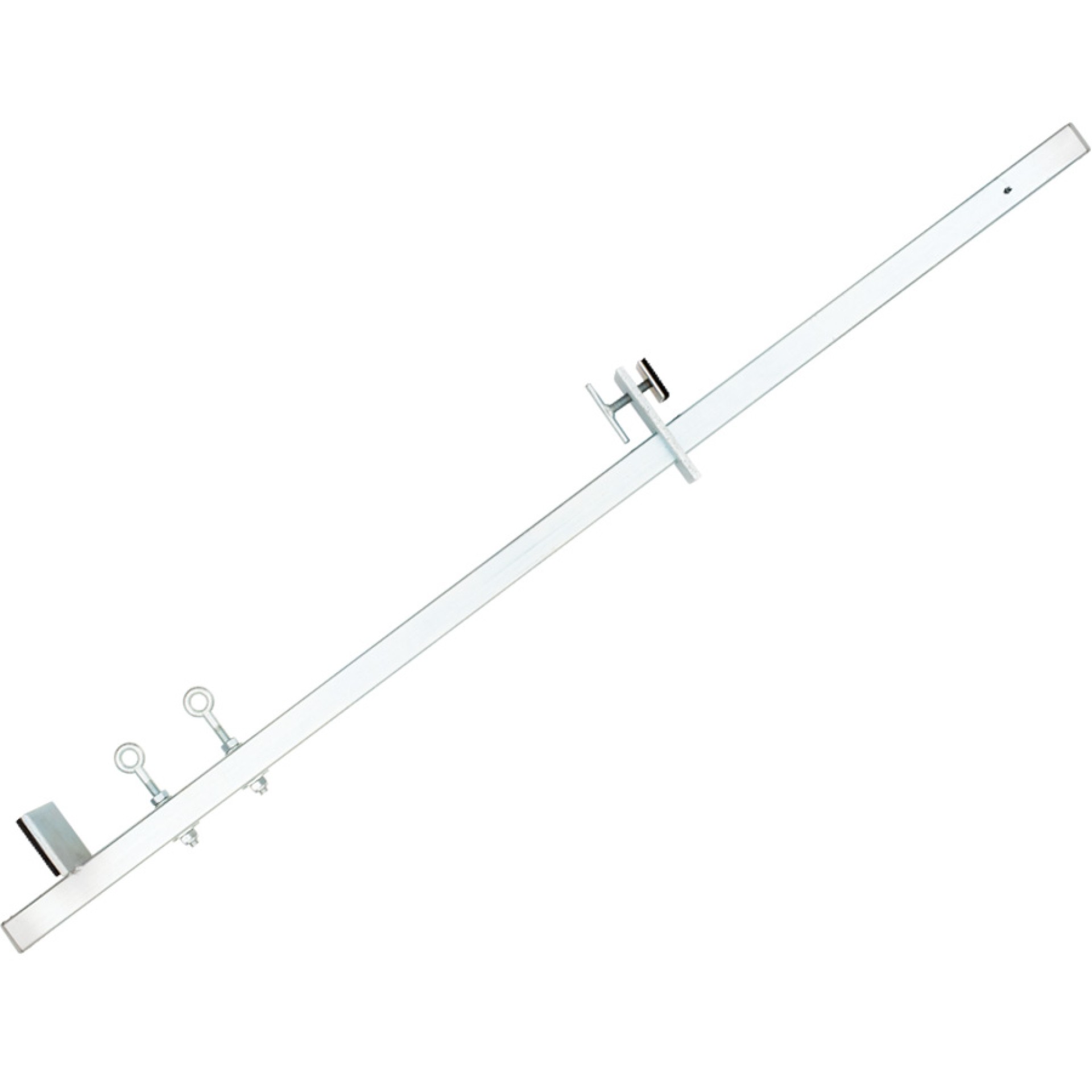 Verzinkte VERTIQUAL Türtraverse 35-124 cm, 1-Person-Anschlagpunkt