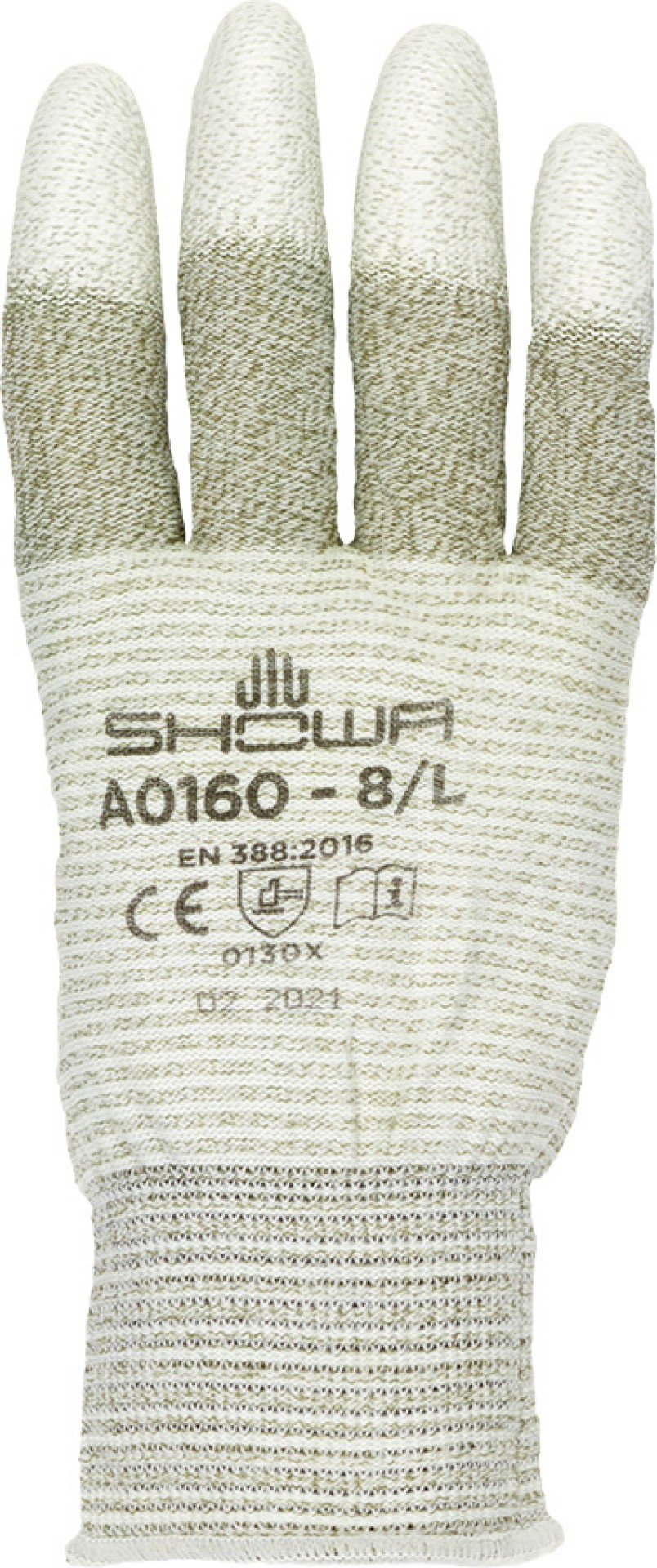 Leichte antistatische Schutzhandschuhe SHOWA Nylon/Acryl, PU-beschichtet