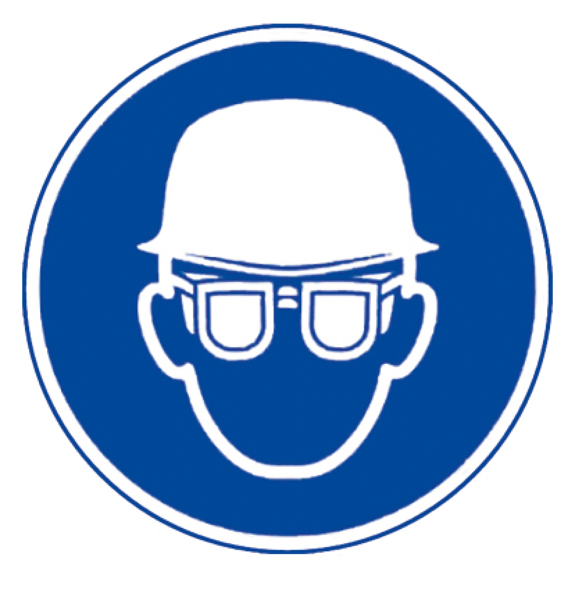 Selbstklebendes Schutzschild Augen- und Kopfschutz 200 mm