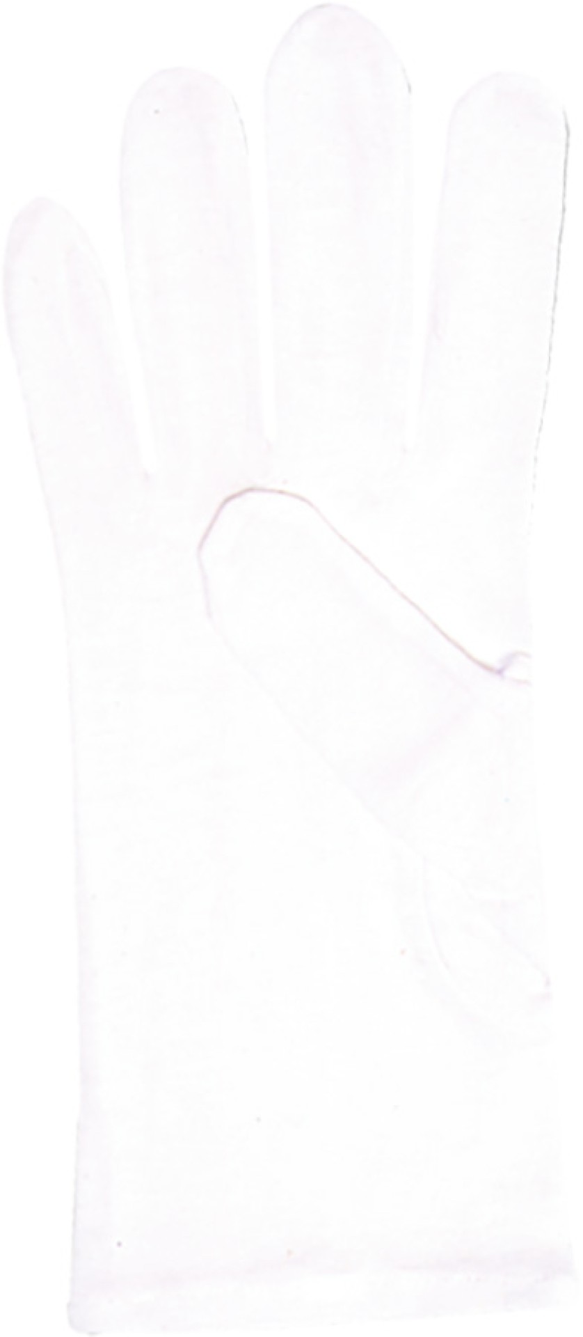 RESISTA Schutz-Handschuhe aus weissem Perlontrikot, leicht und robust