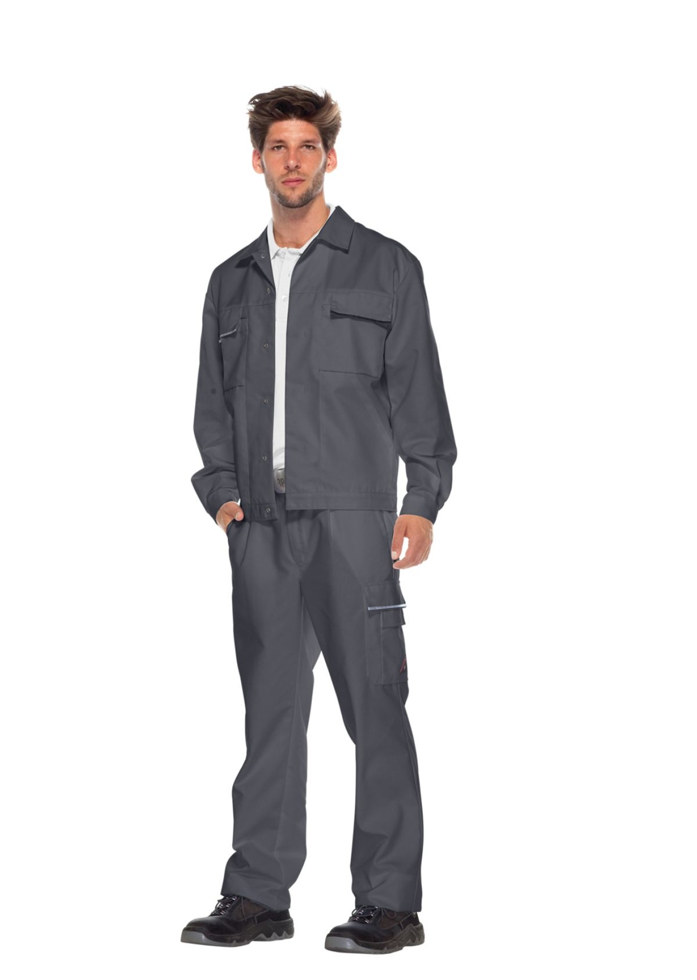 BP® Arbeitsjacke mit verdeckten Knöpfen