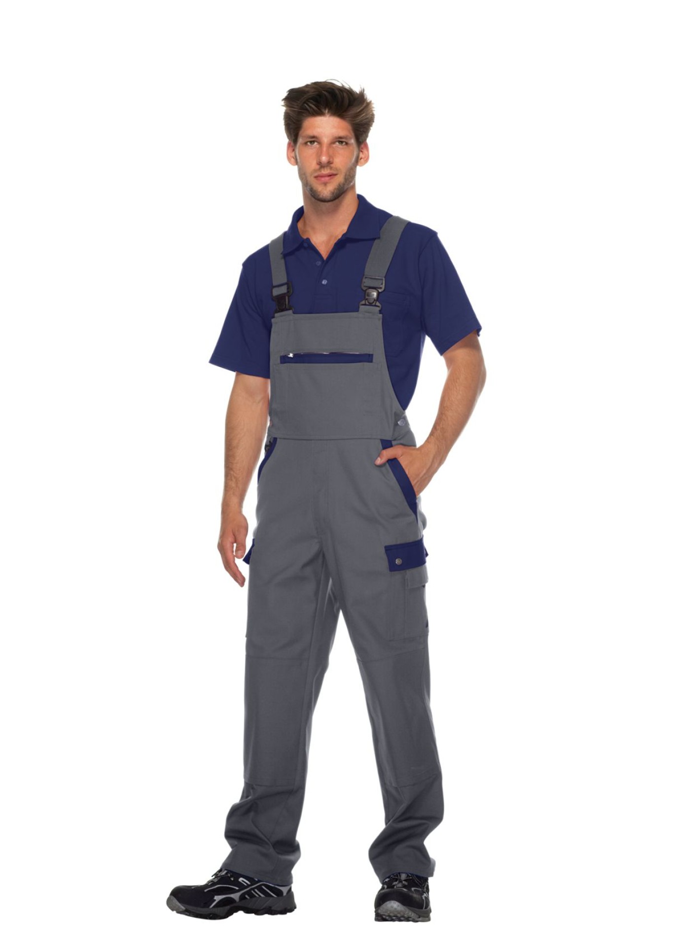 BP® Komfort-Cargo-Latzhose mit Kniepolstertaschen